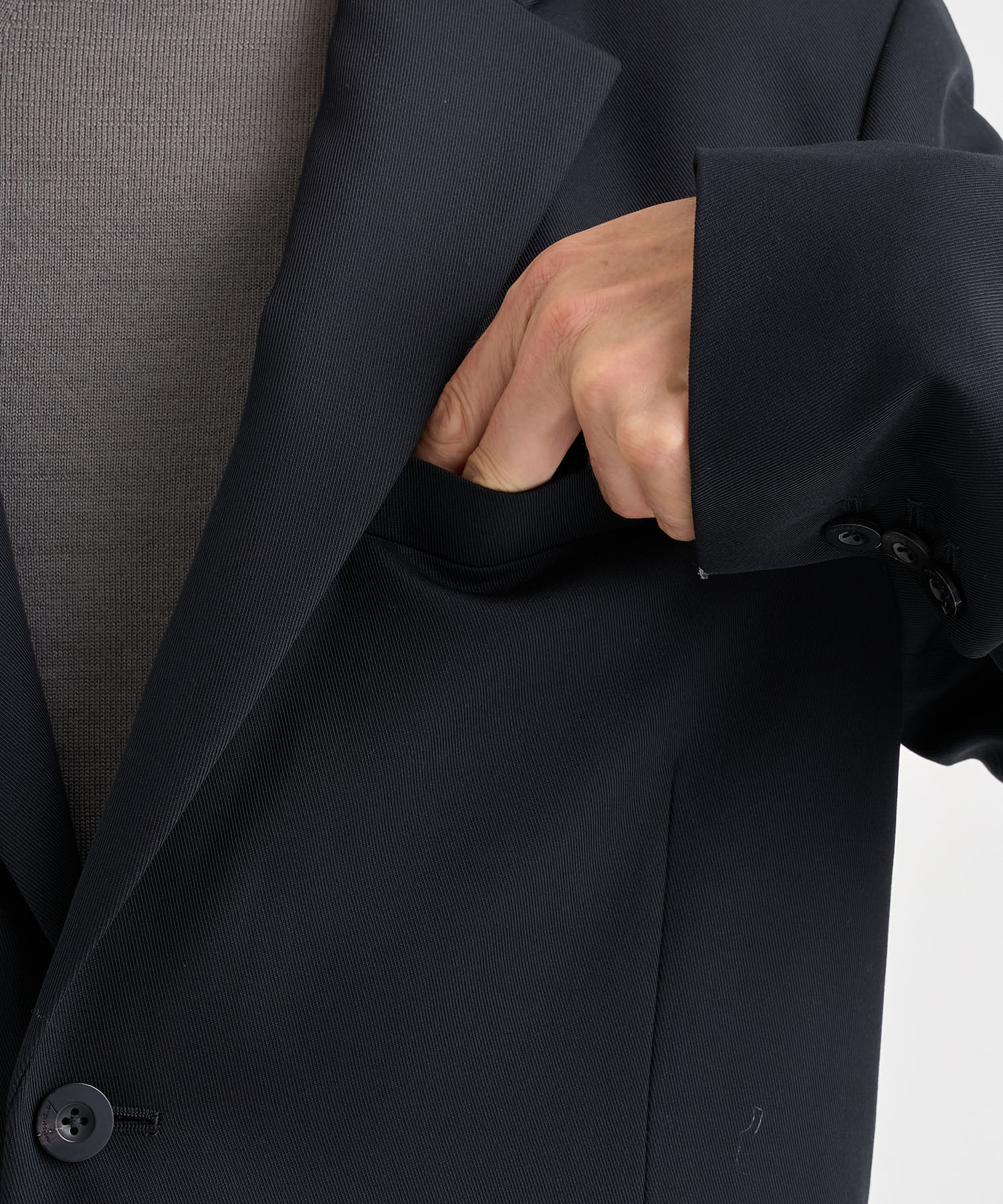 NOTCHED LAPEL SINGLE JAKET IRENISA