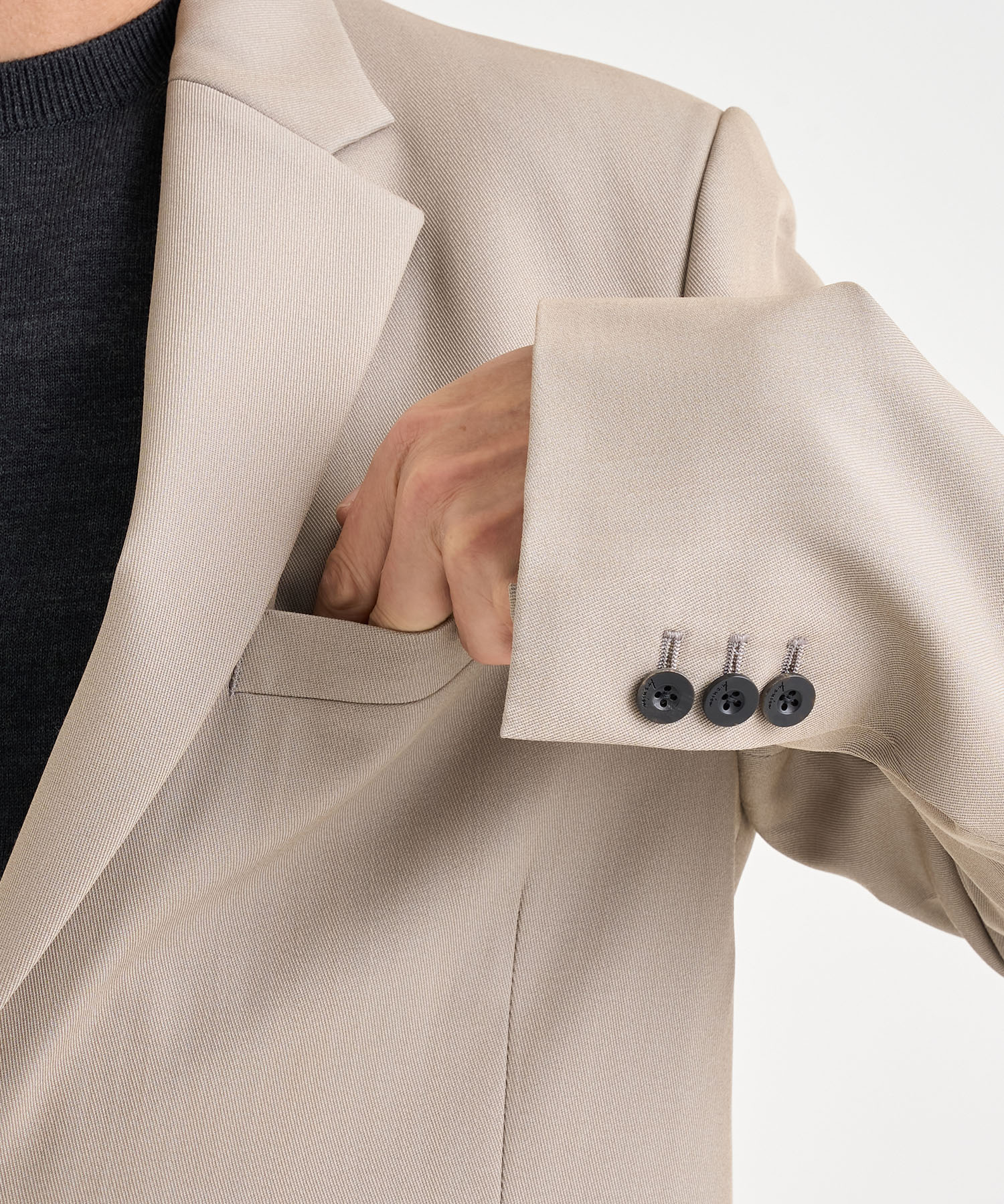 NOTCHED LAPEL SINGLE JAKET IRENISA