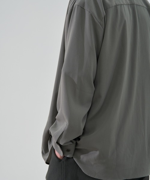 Air pleats リラックスシャツ CITY TOKYO