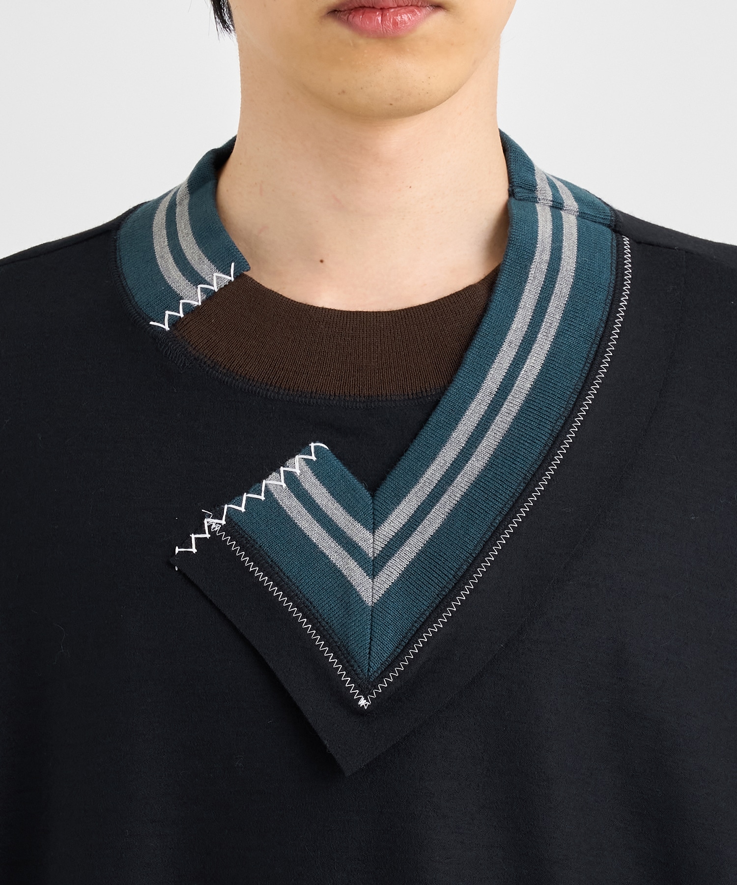 25WBM-T03232 L/S WOOL PO kolor