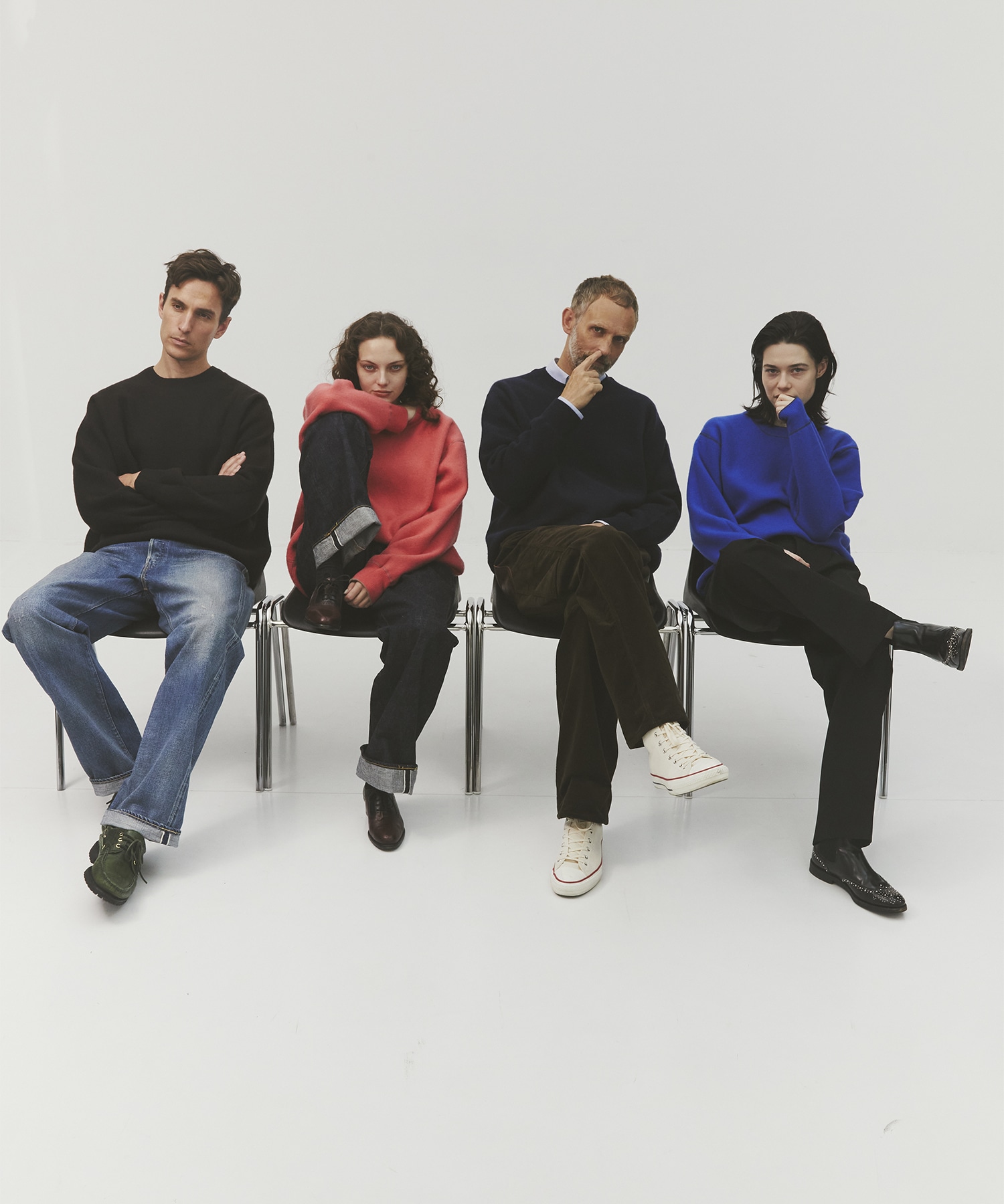 CASHMERE REVERSIBLE PULLOVER CASHMERE CASHMERE