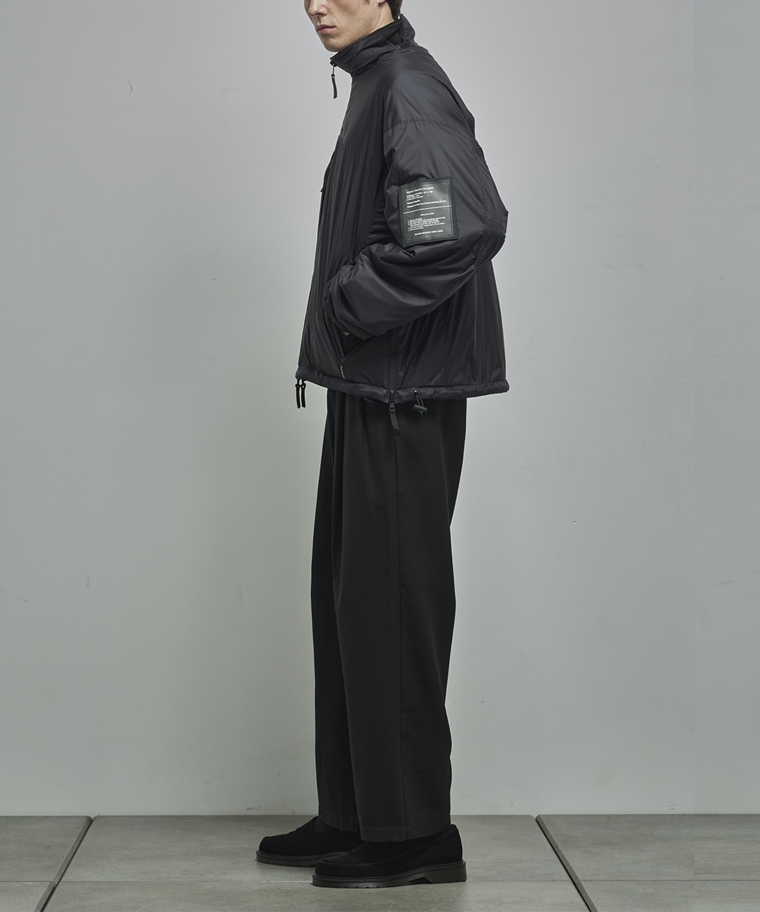 ×WILD THINGS 9252-BL01-003 REVERSIBLE OVERSHIRT N.HOOLYWOOD