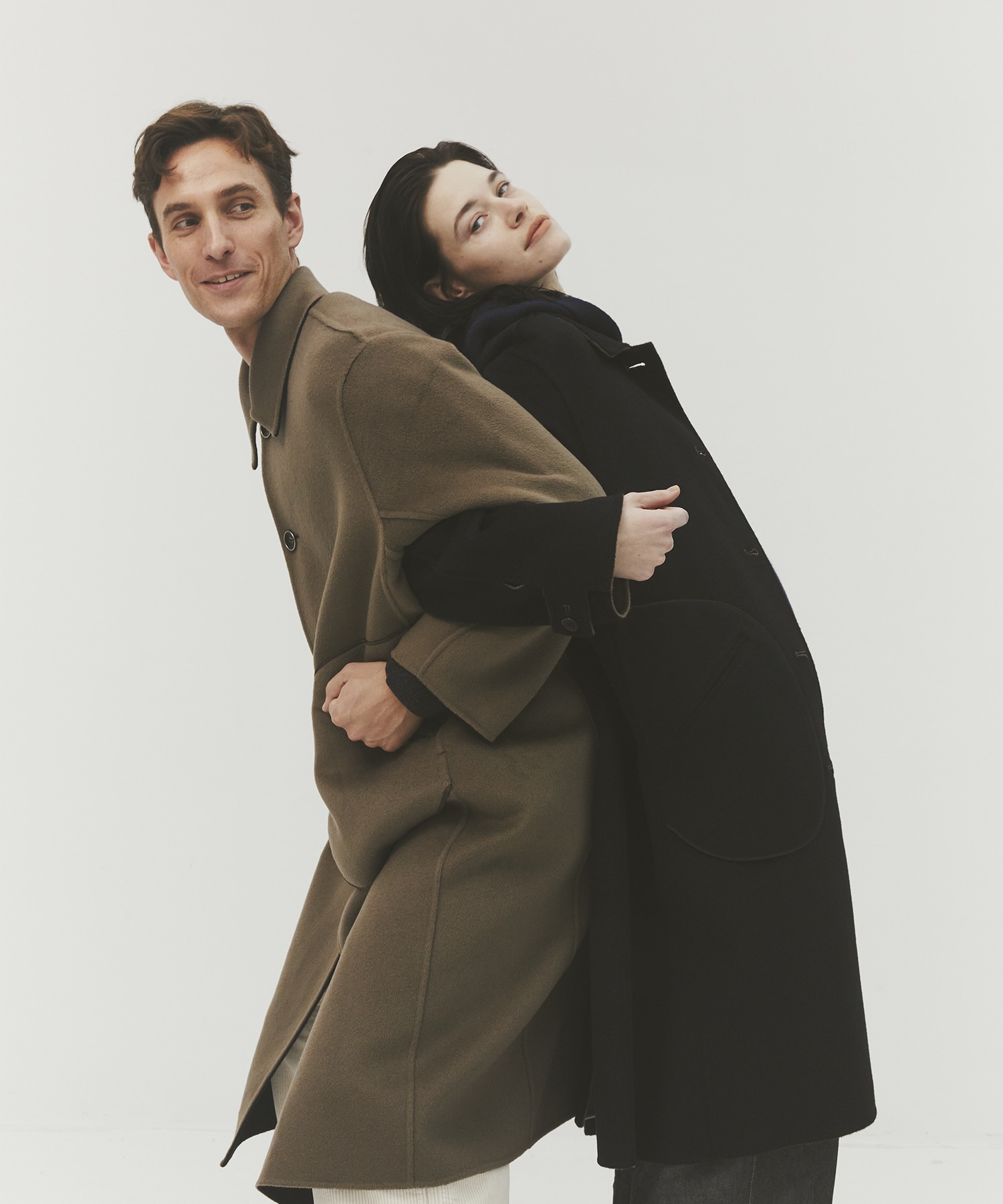 CASHMERE REVERSIBLE OVER COAT 