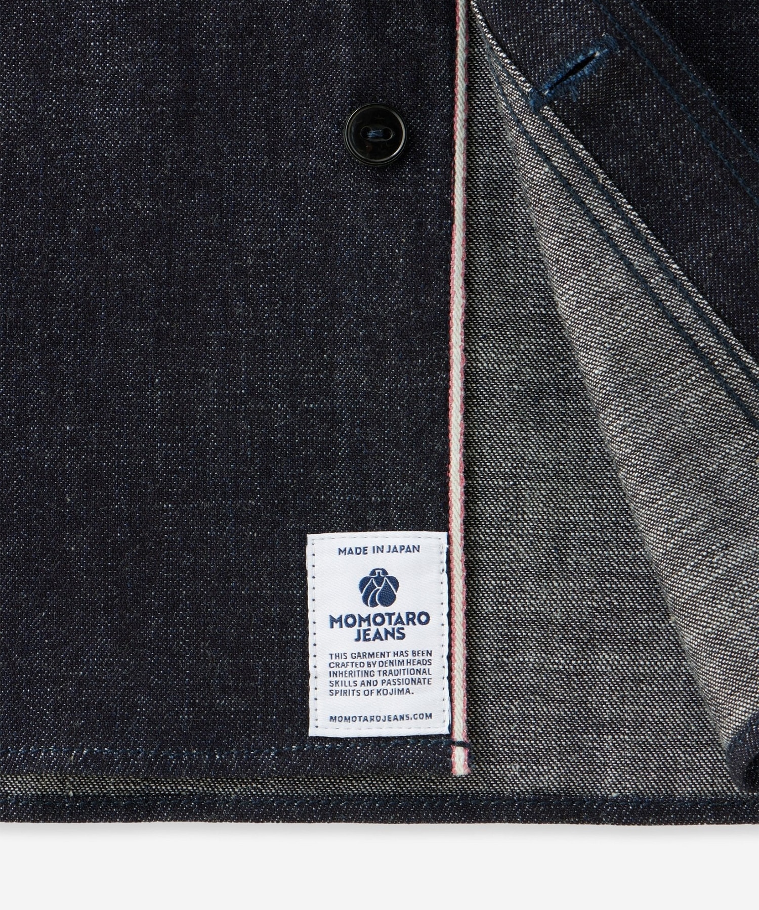 MMLS1000 i TRIPLE STITCH L/S DENIM SHIRT MOMOTARO JEANS