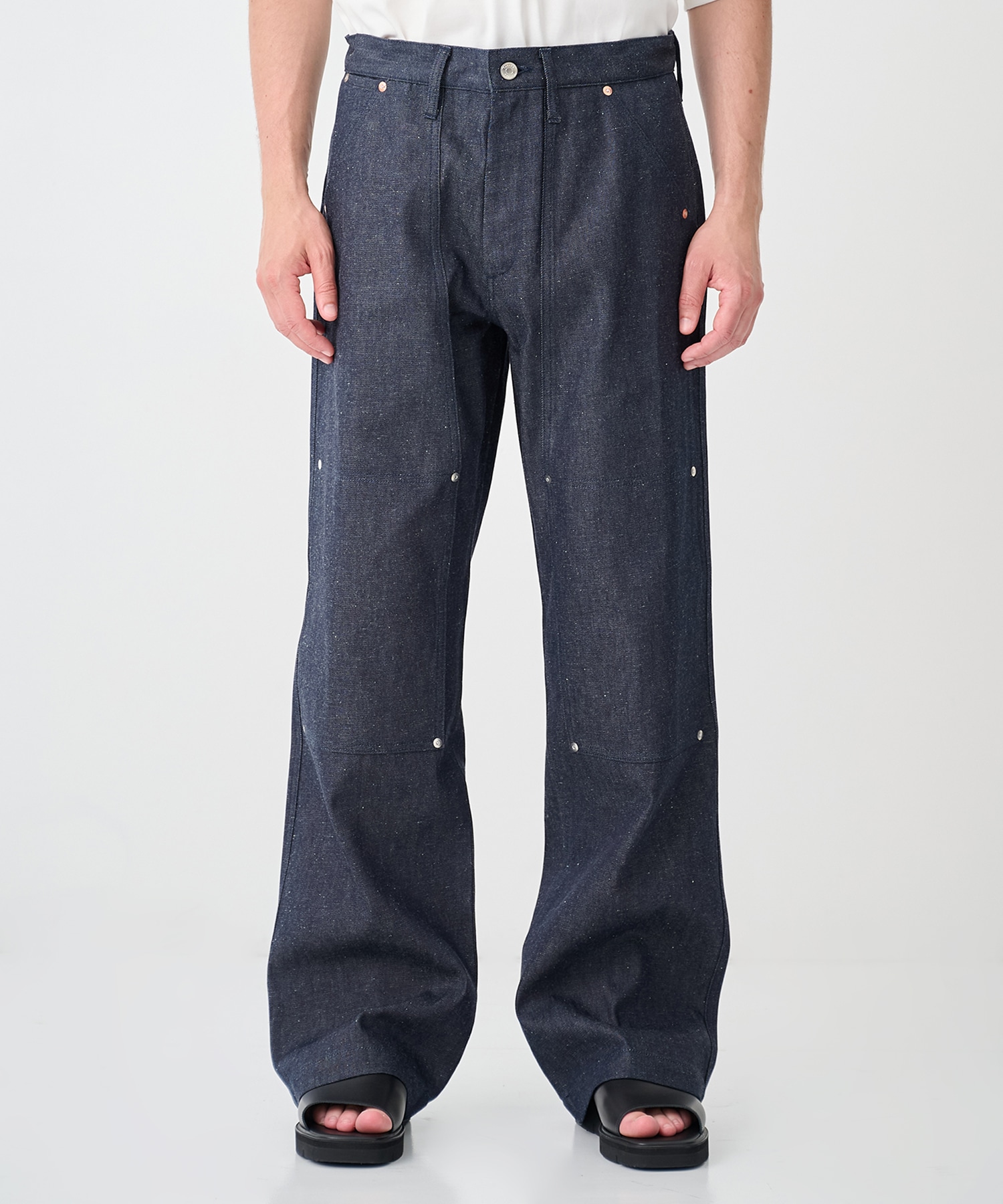 別注NEW CLASSIC WORK JEANS INDIGO LINEN TANAKA