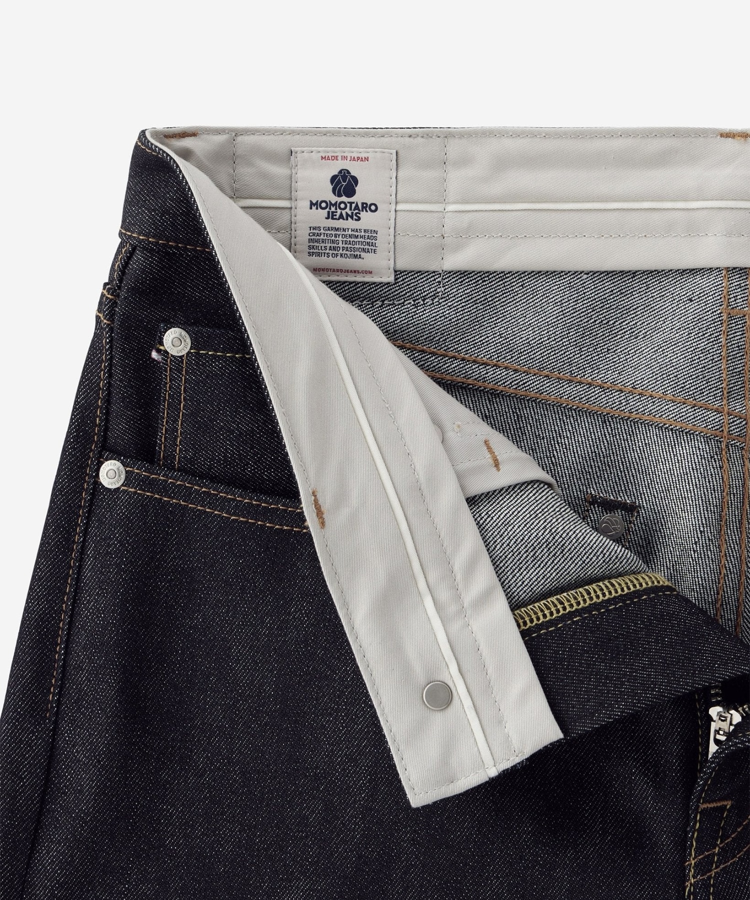 MMJZ0202 i 200 SILK TAPERED 15oz MOMOTARO JEANS