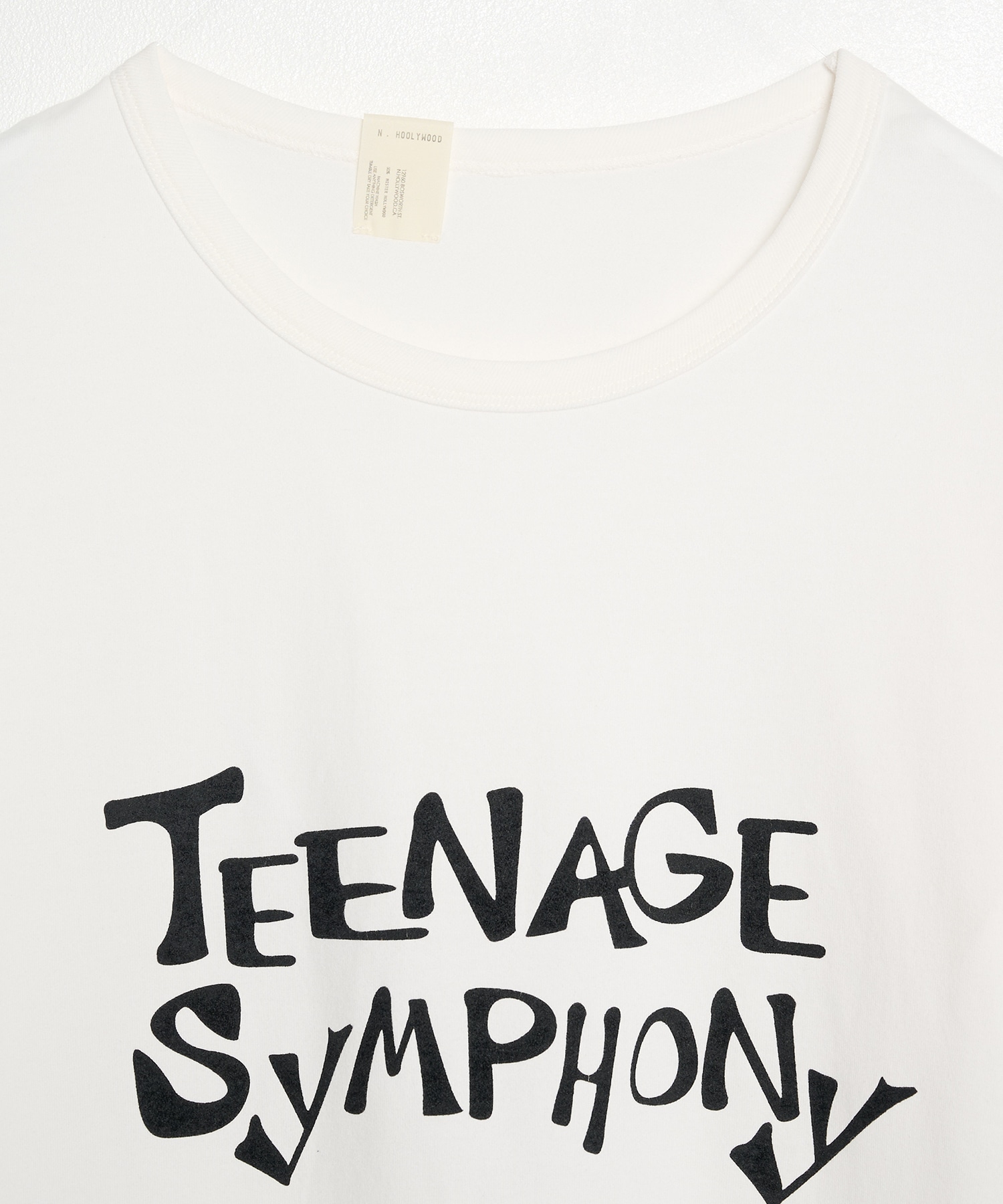 【エヌハリウッド】別注あの頃のTEENAGE SYMPHONY T-SHIRT N.HOOLYWOOD