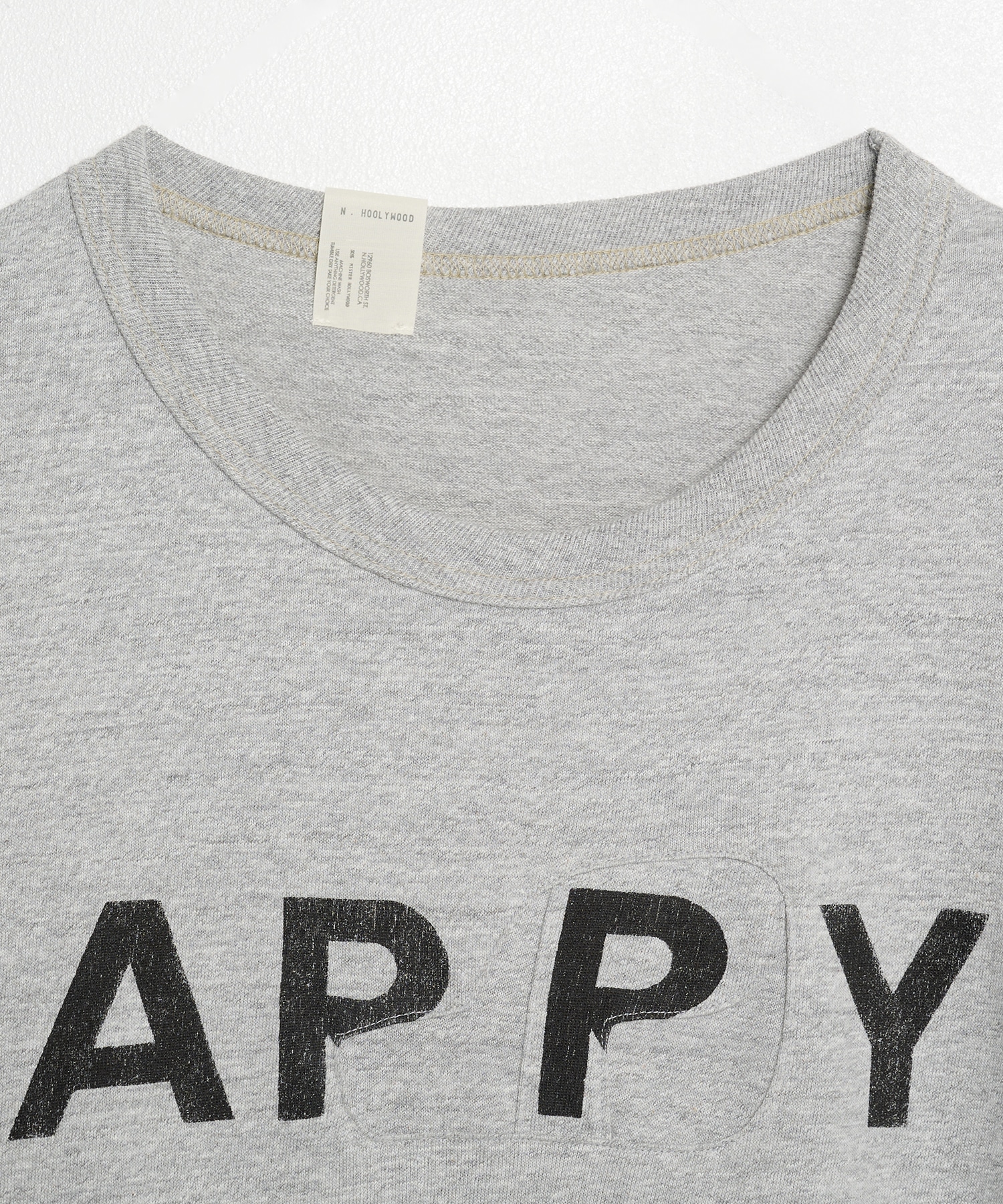 【エヌハリウッド】別注あの頃のHAPPY T-SHIRT N.HOOLYWOOD
