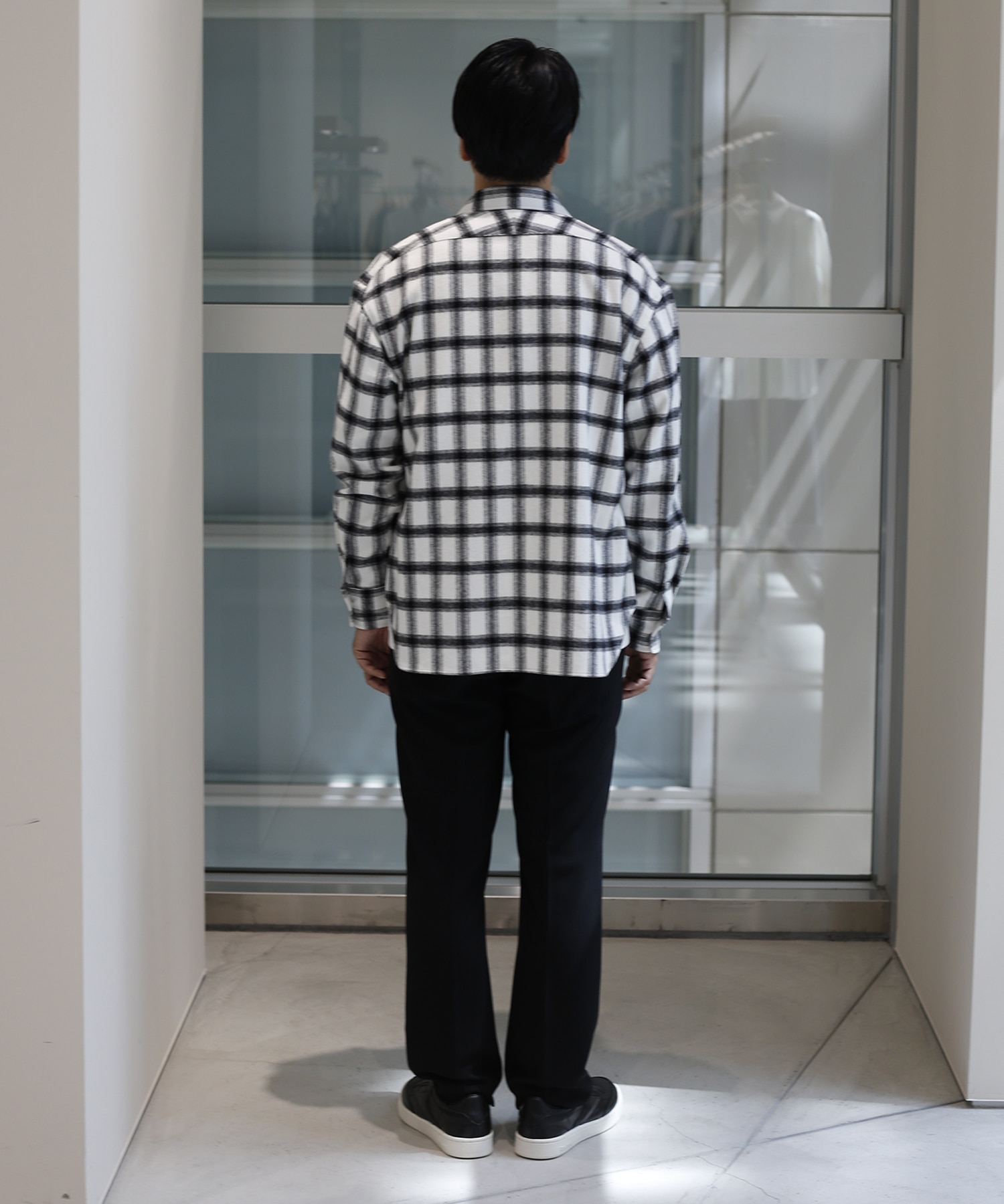 【エヌハリウッド】〈別注〉復刻 Random Button L/S Shirts N.HOOLYWOOD