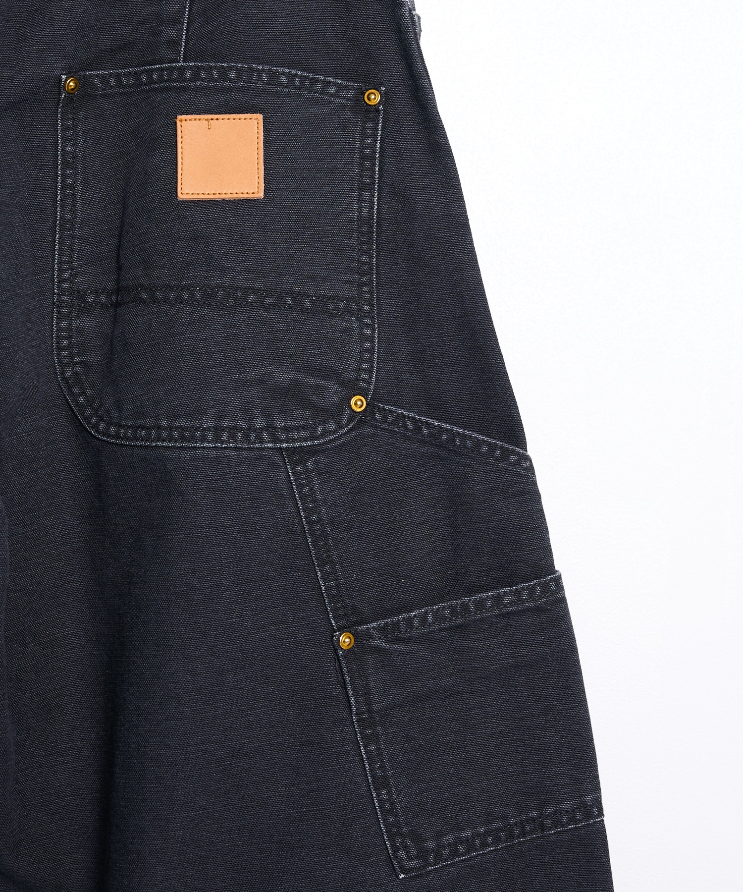 26fw-p-10 3D cutting painter pants KHOKI