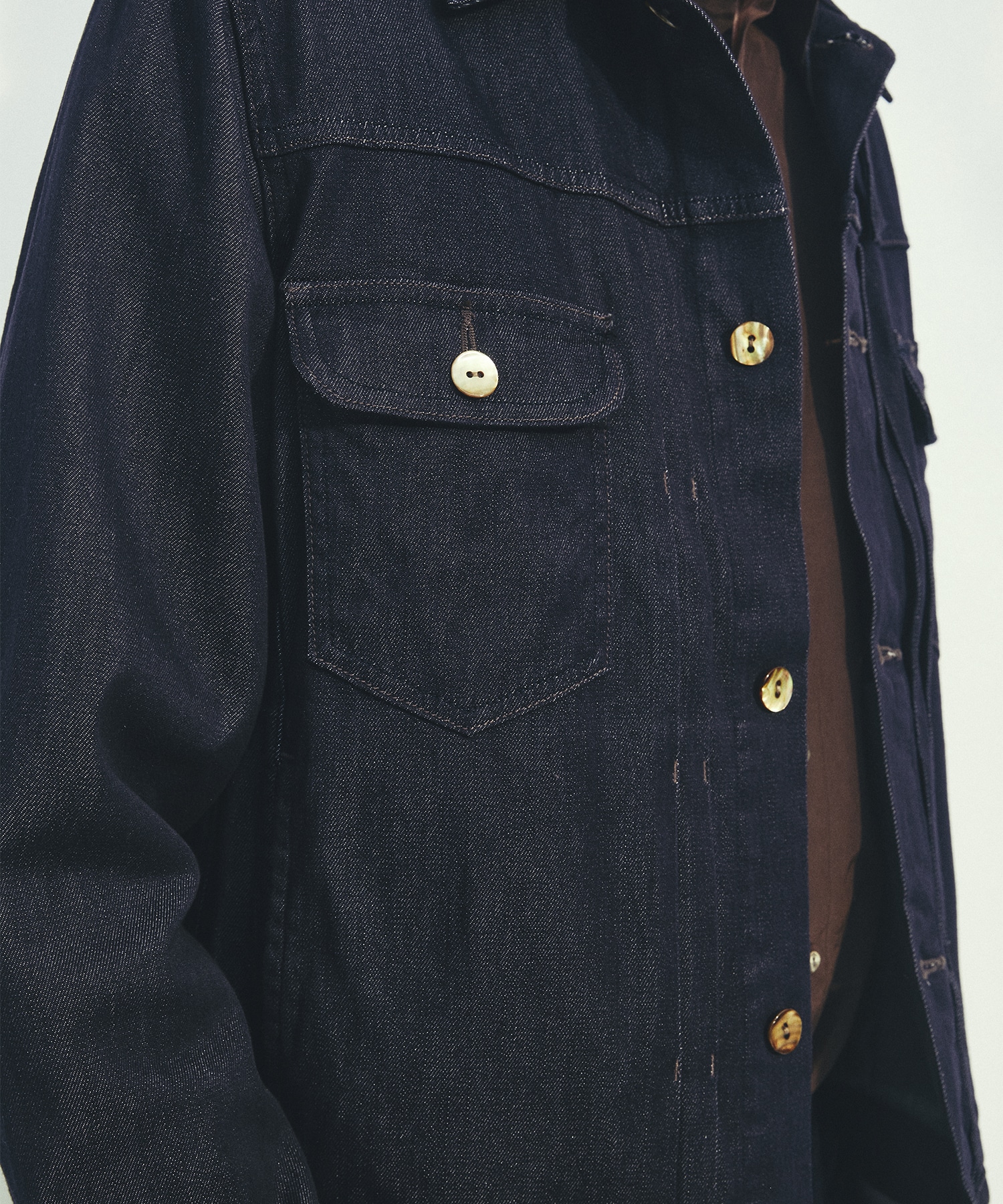 SILK α Denim Jacket SILK α