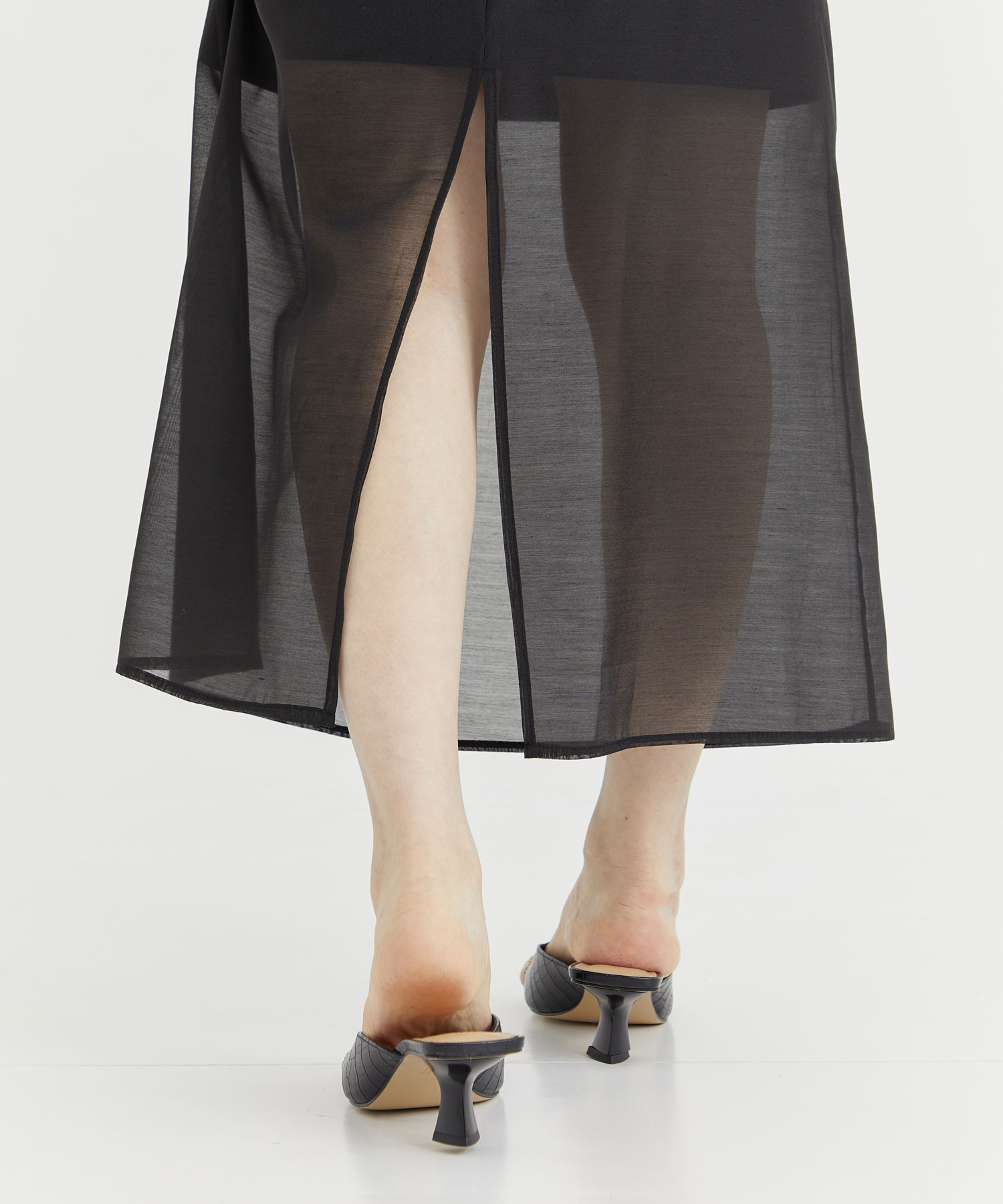 Sheer A line skirt THE TOKYO