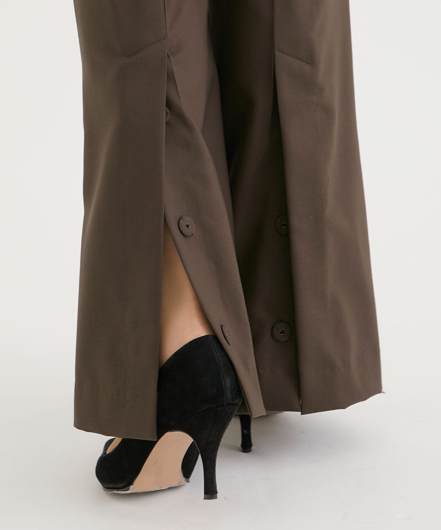 BACK SLIT TROUSERS FETICO