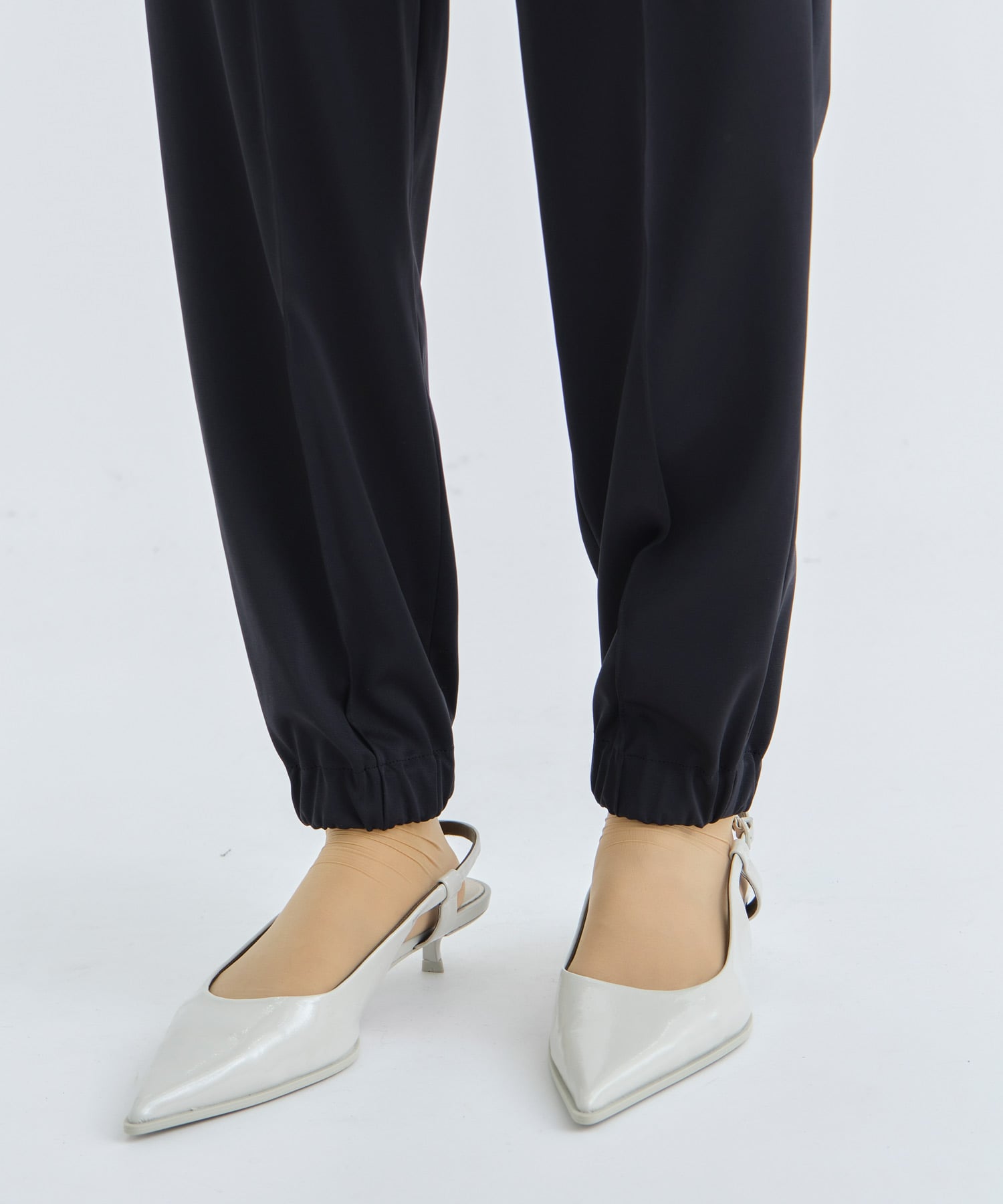 ULTRA LIGHT WASHABLE HIGH FANCTION JERSEY JOGGER PANTS THE PERMANENT EYE
