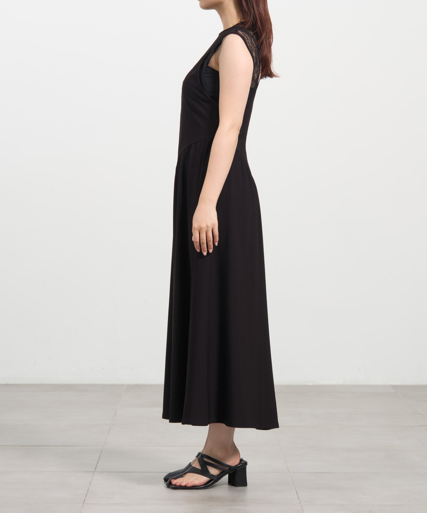 別注 LAYERED TANK DRESS FETICO