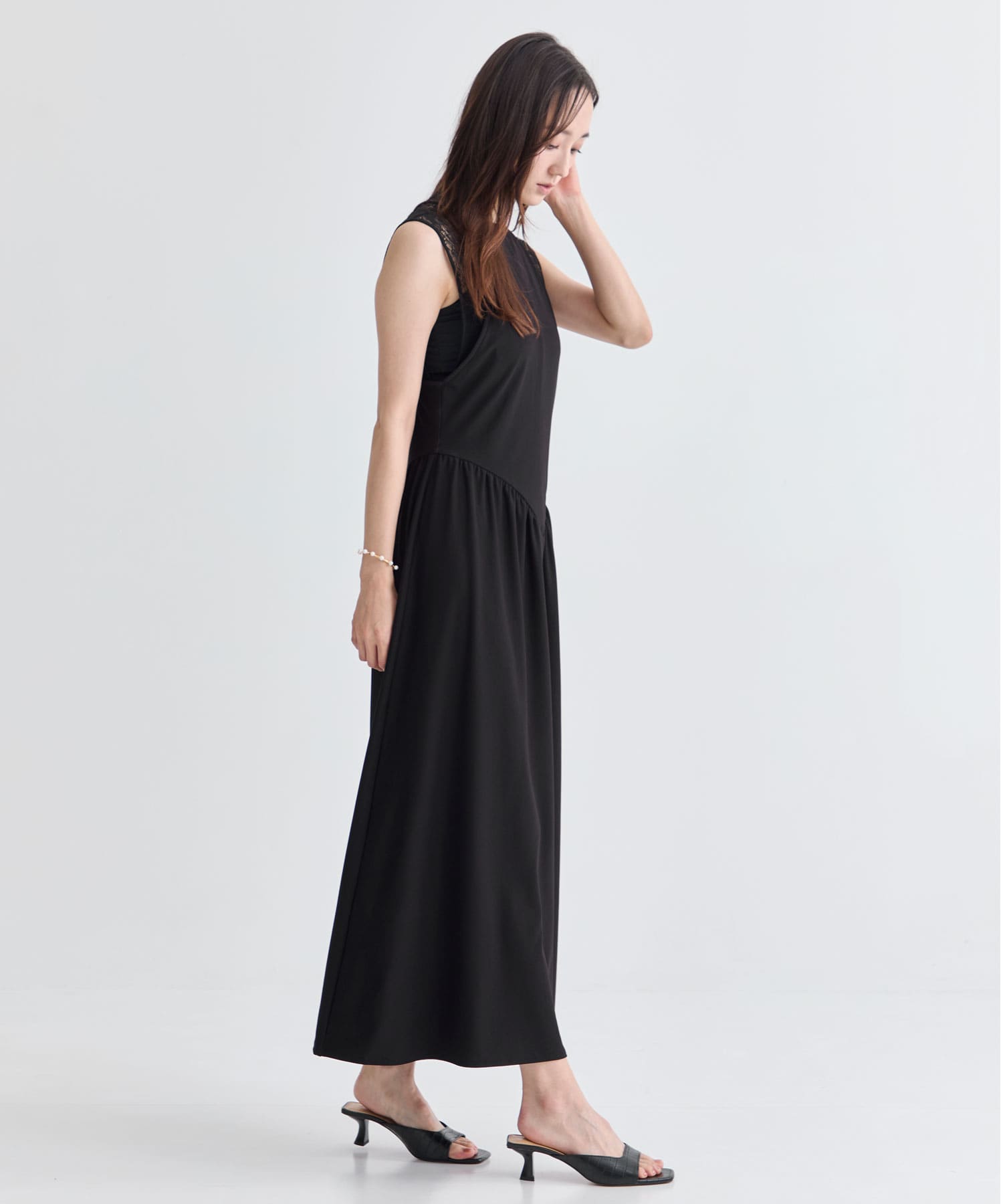 別注 LAYERED TANK DRESS FETICO