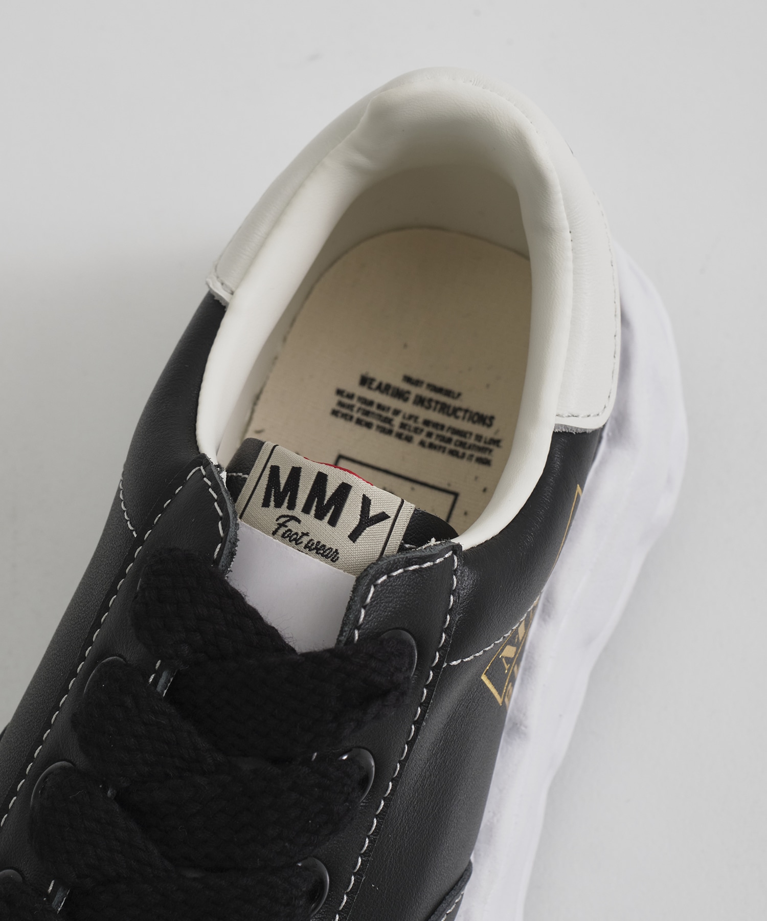 BLAKEY LOW original sole leather low-top sneakers Maison MIHARA YASUHIRO