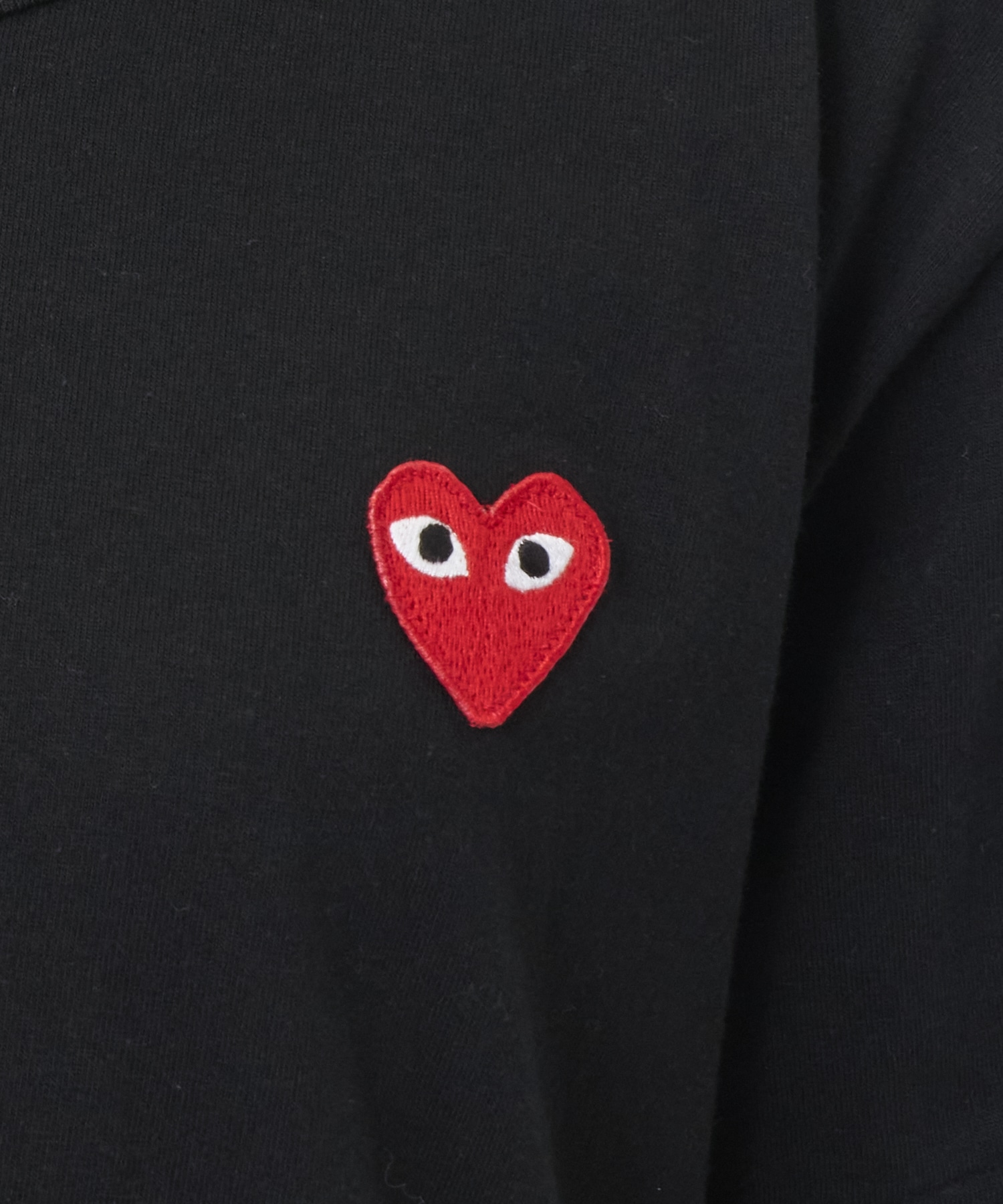 T-SHIRT RED EMBLEM RED HEART PLAY Comme des Garcons