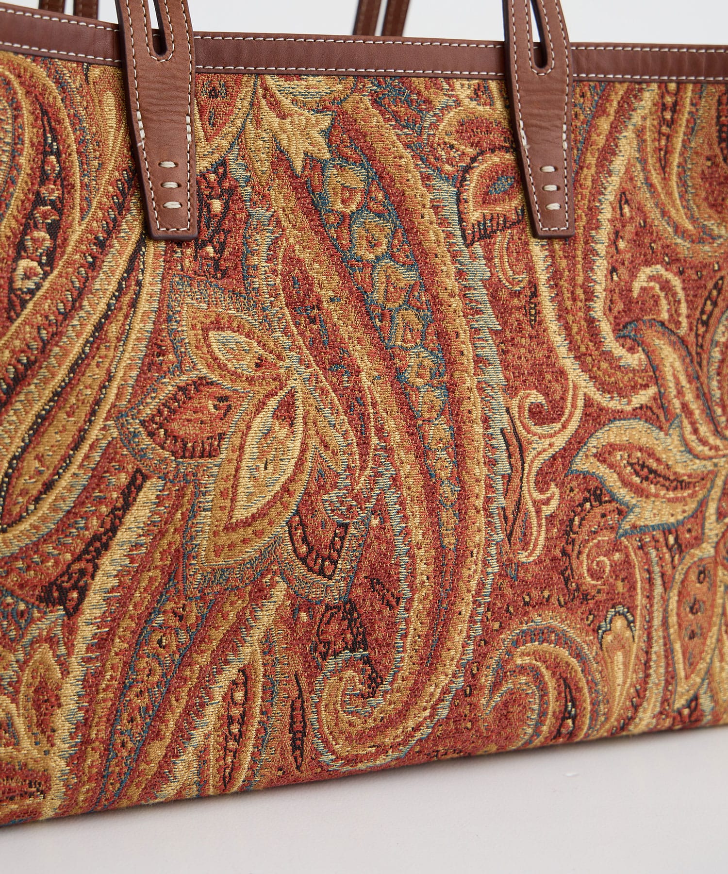 CLUB BAG ORANGE PAISLEY A VACATION