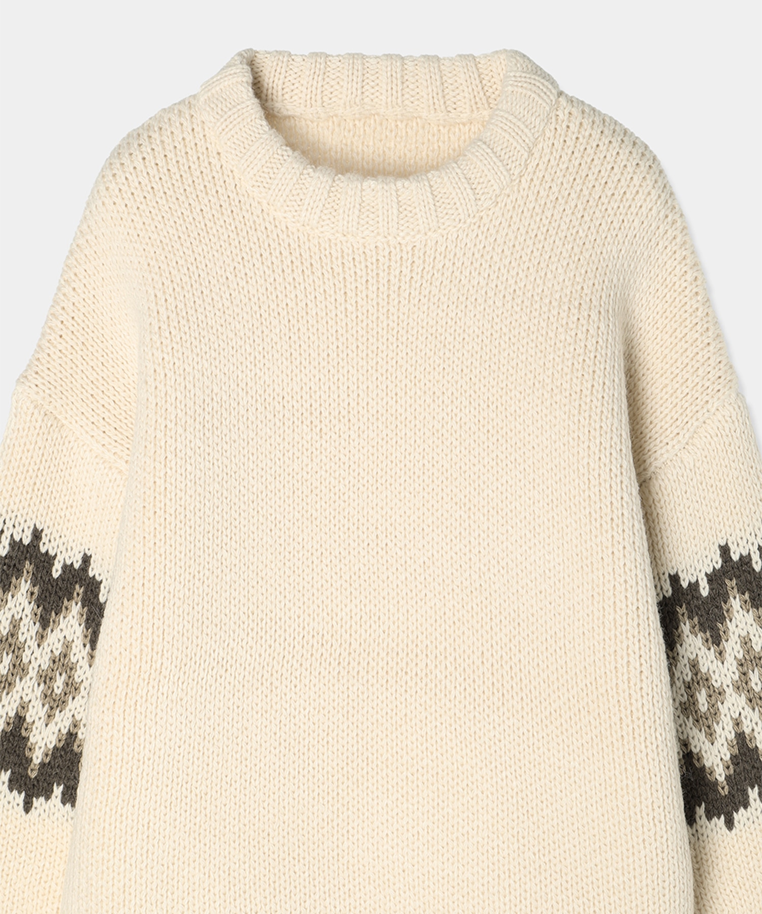 nordic knit pillover Louren