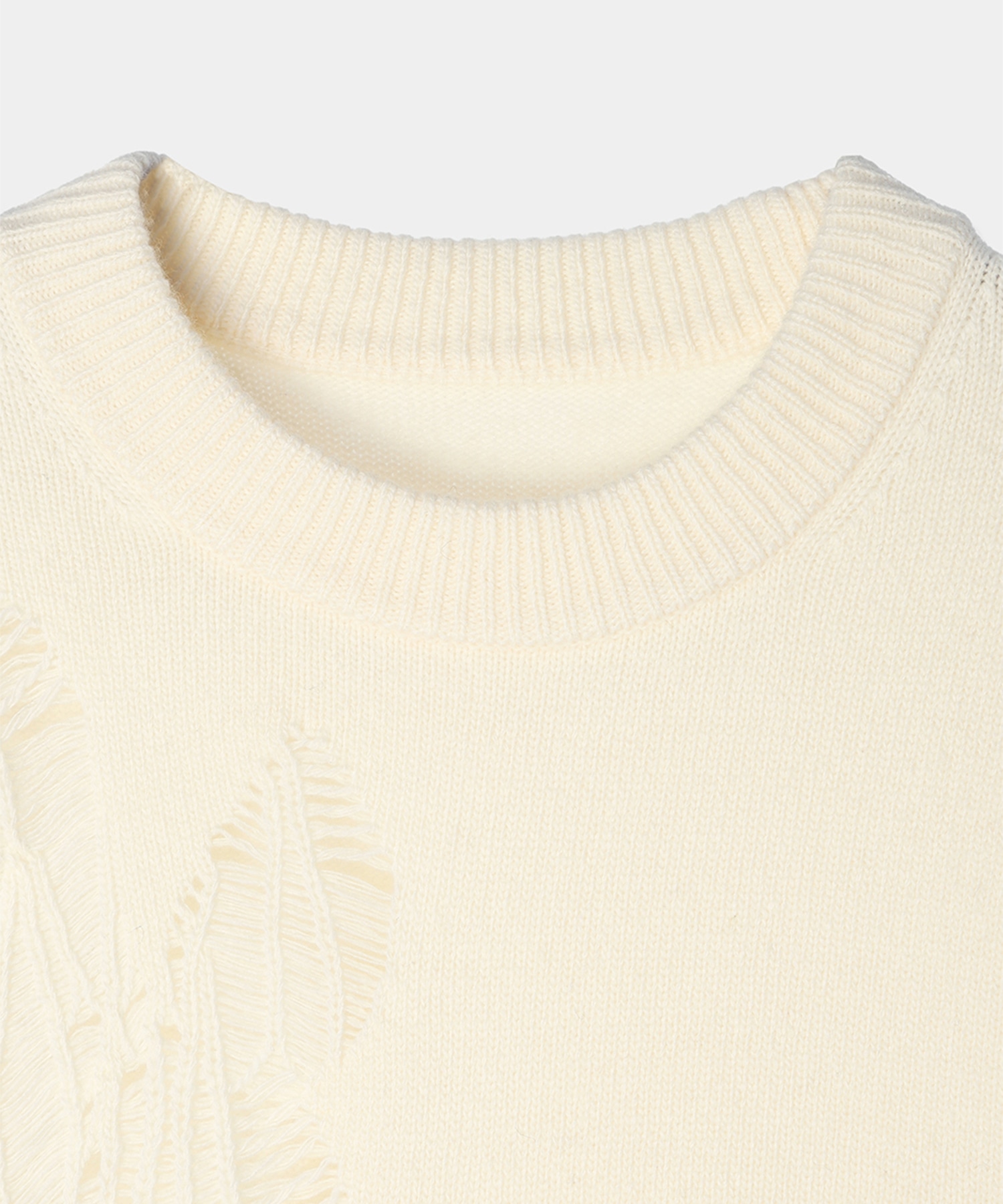 embroidery knit pullover Louren