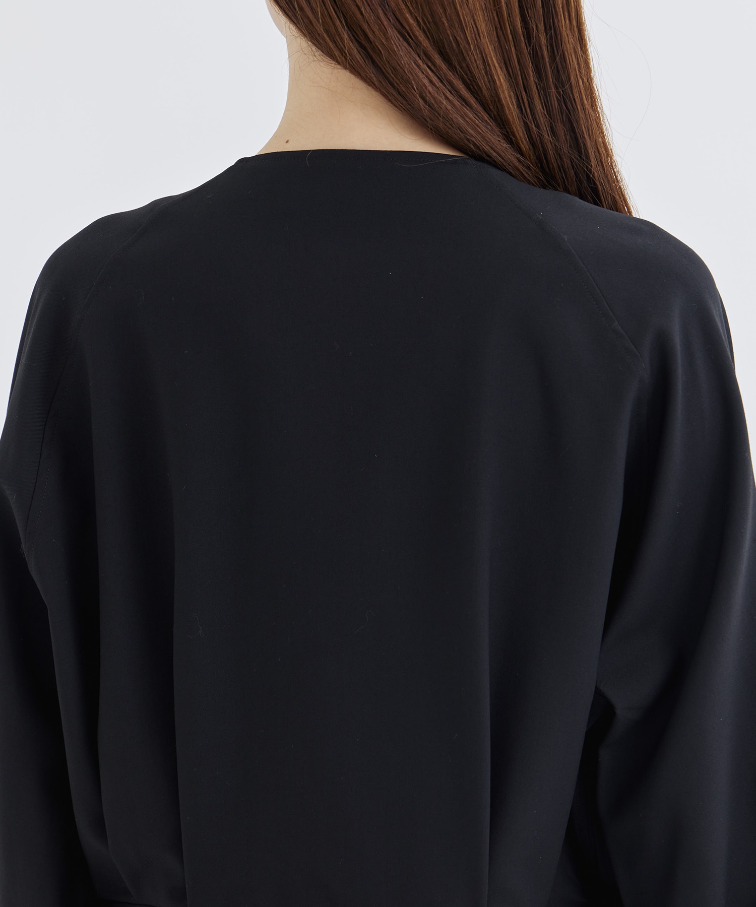 RERACS COLLARLESS RAGLAN SHORT BLOUSON THE RERACS