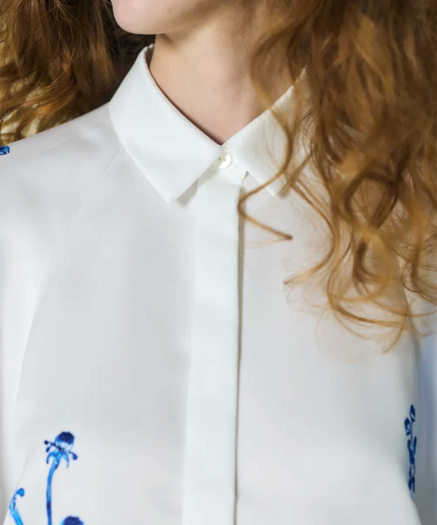 CIRCLE DORAPE SHIRT ENFOLD