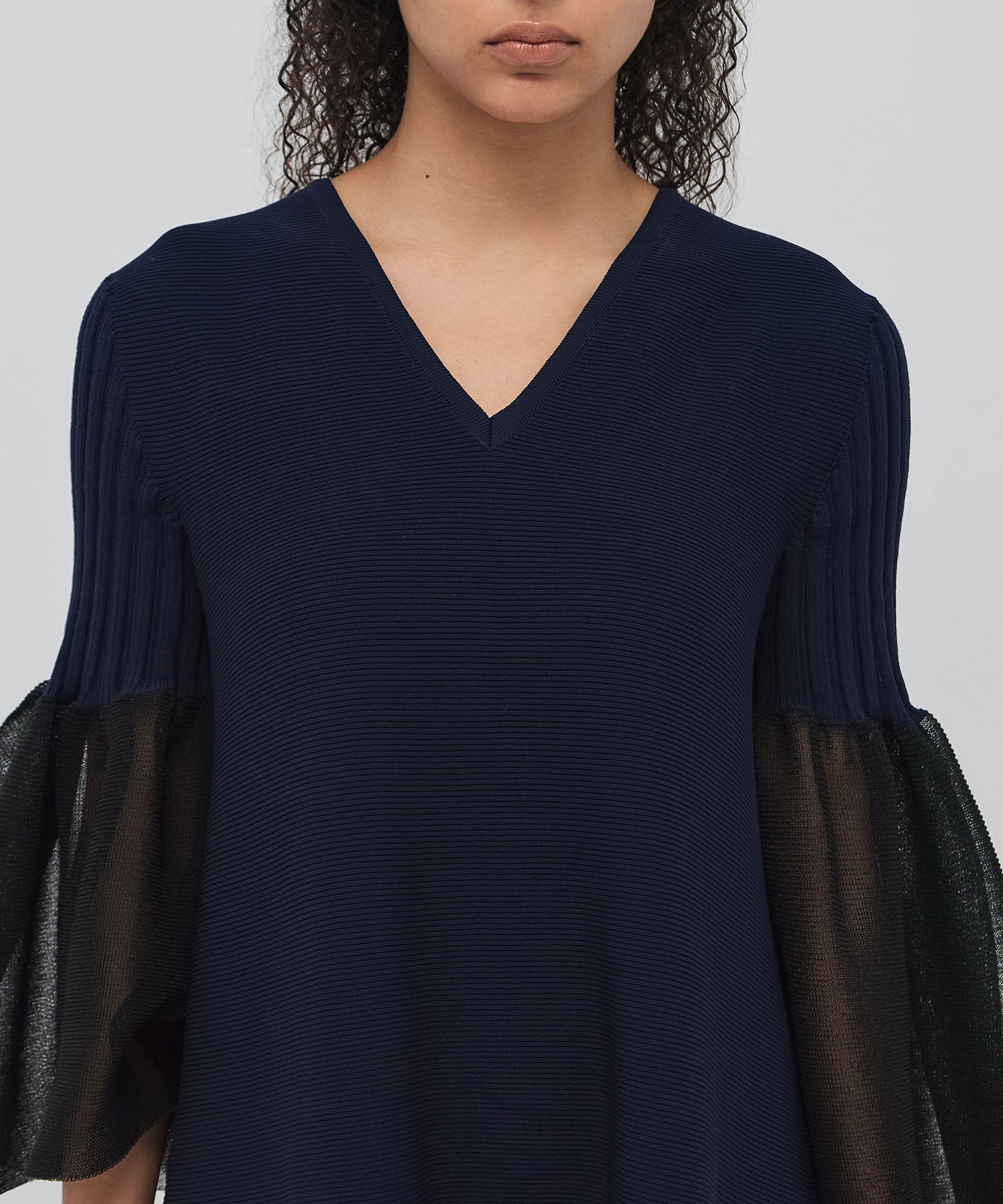 POTTERY LUCENT LONG BELL SLEEVE FLARE DRESS CFCL