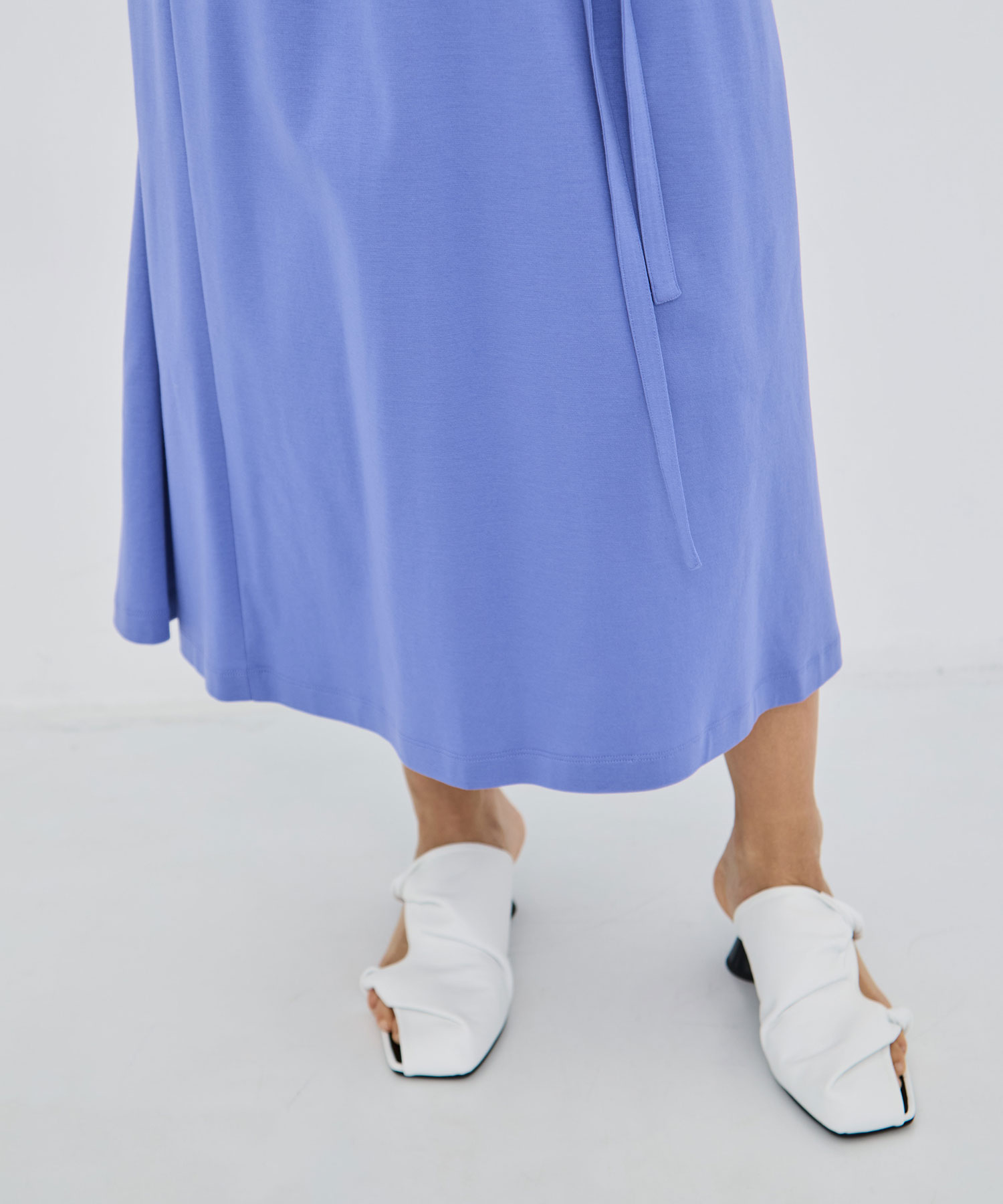 Silva combi tex jersey dress AKIRANAKA