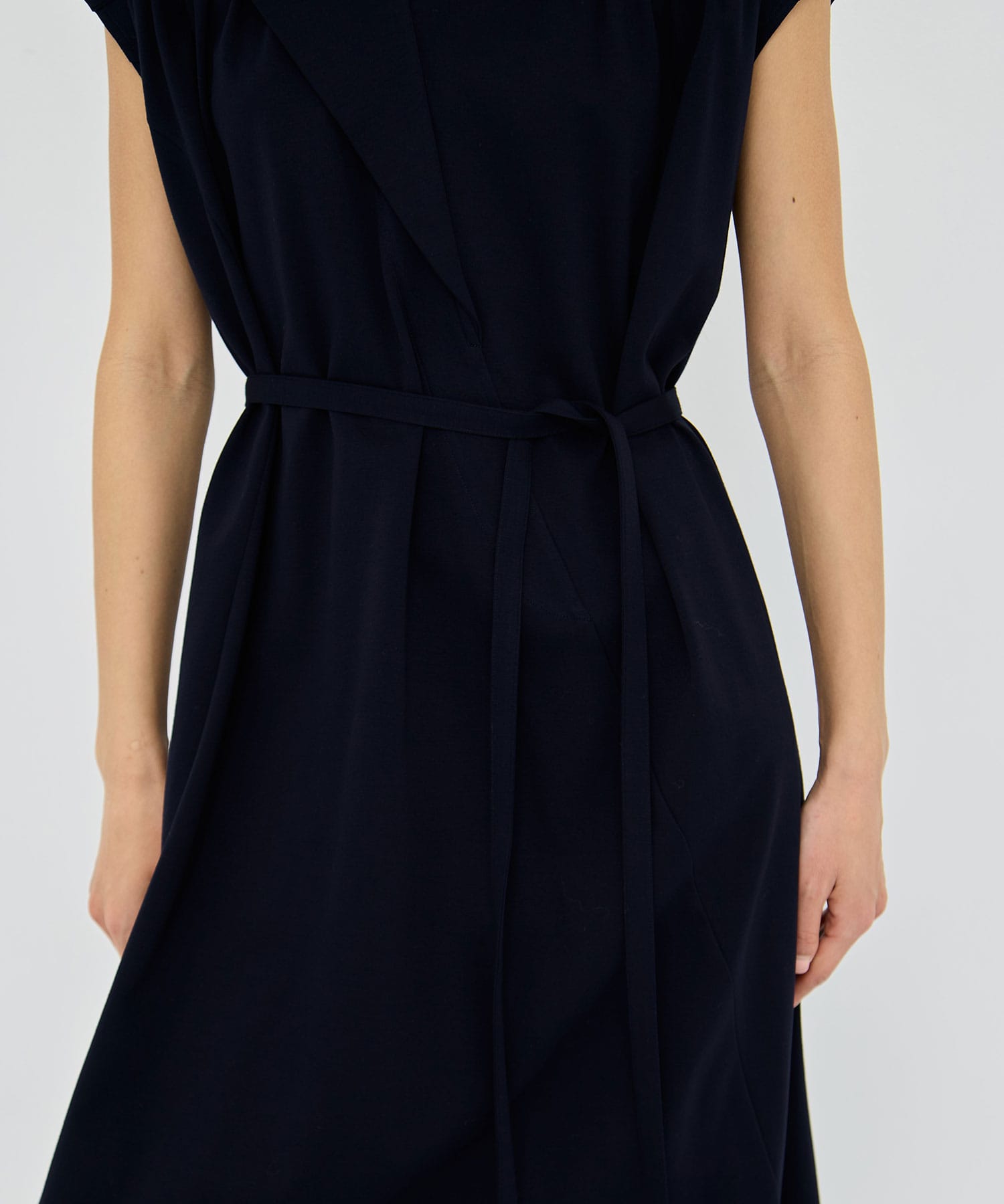 Silva combi tex jersey dress AKIRANAKA