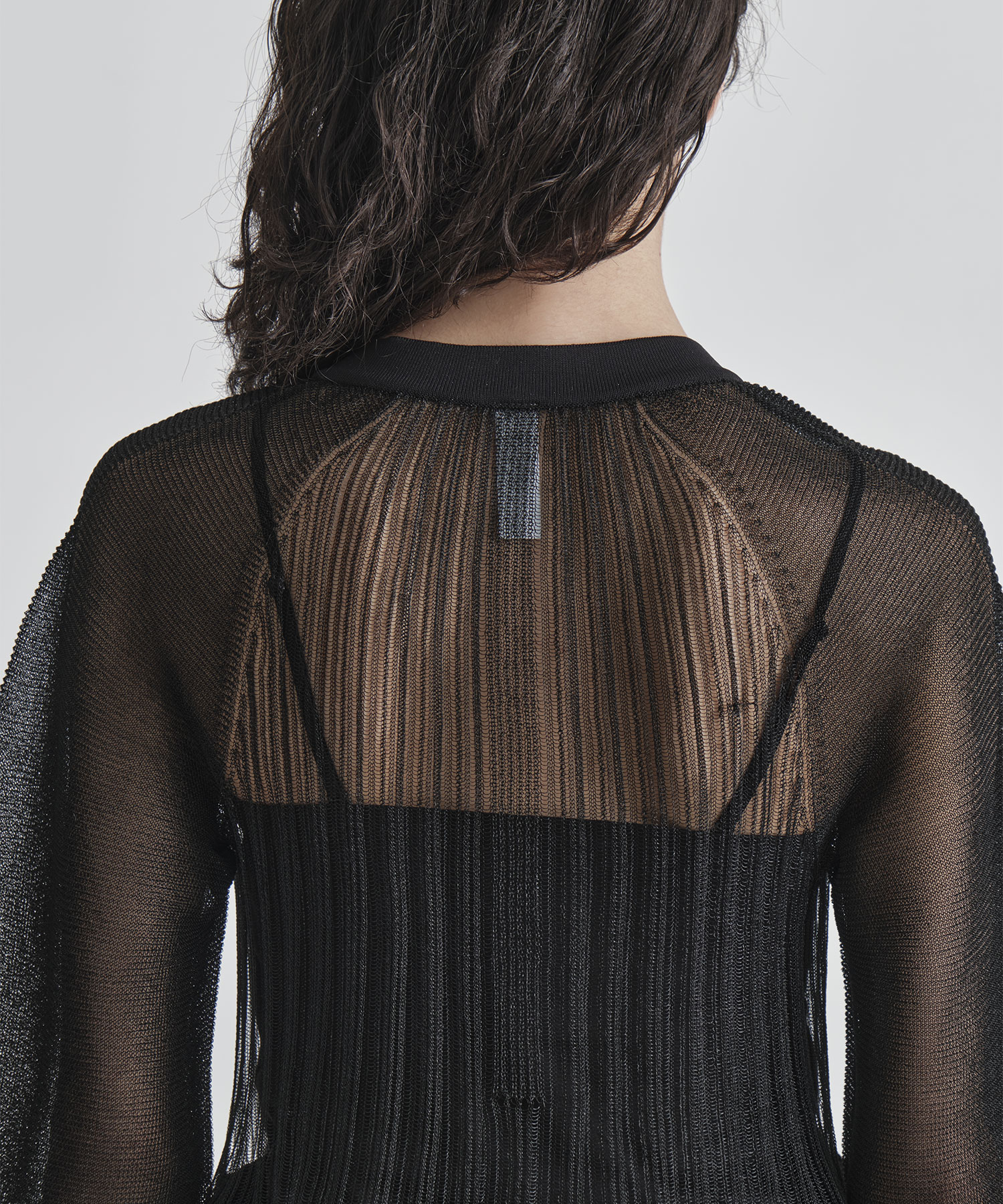 POTTERY LUCENT GLITTER PUFF SLEEVE CARDIGAN CFCL