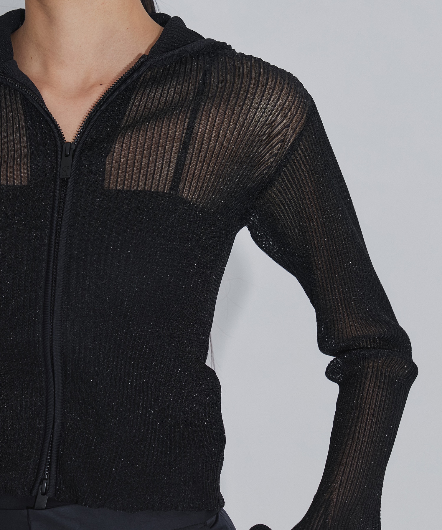 HYPHA LUCENT GLITTER HOODIE JACKET CFCL