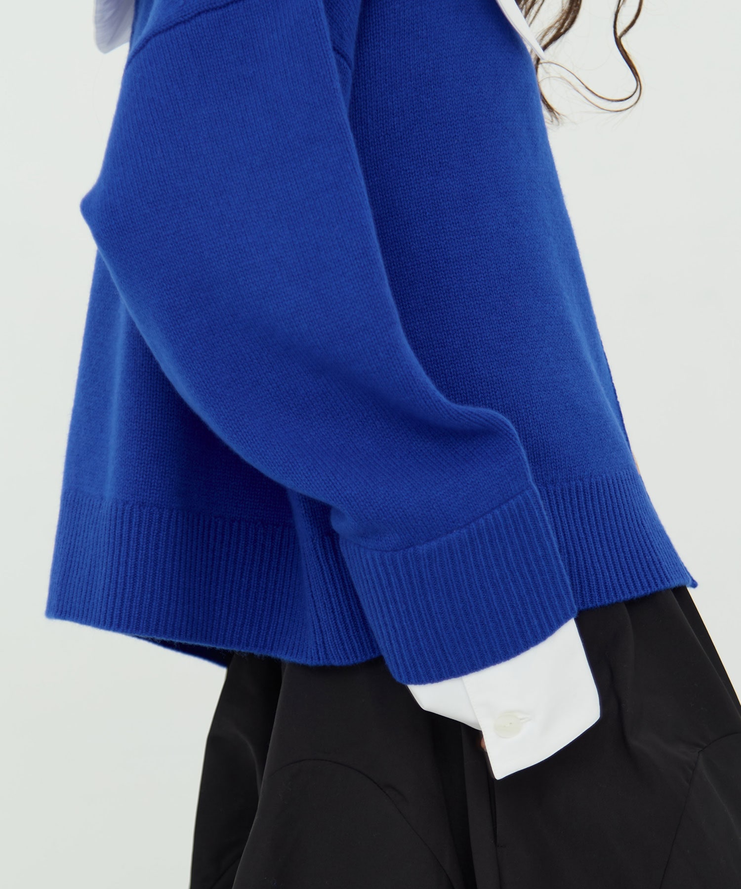 CLASSICAL COLLAR CARDIGAN ENFOLD