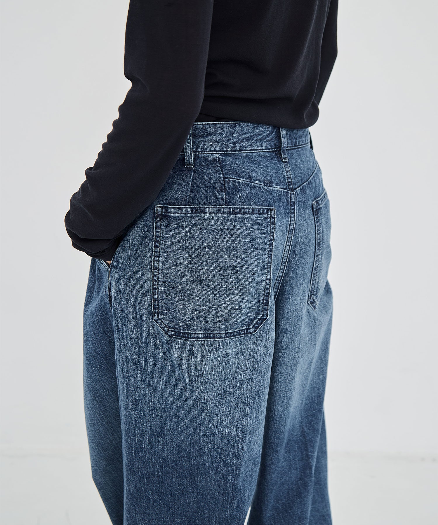 別注 HAKAMA JEAN TROUSERS TANAKA