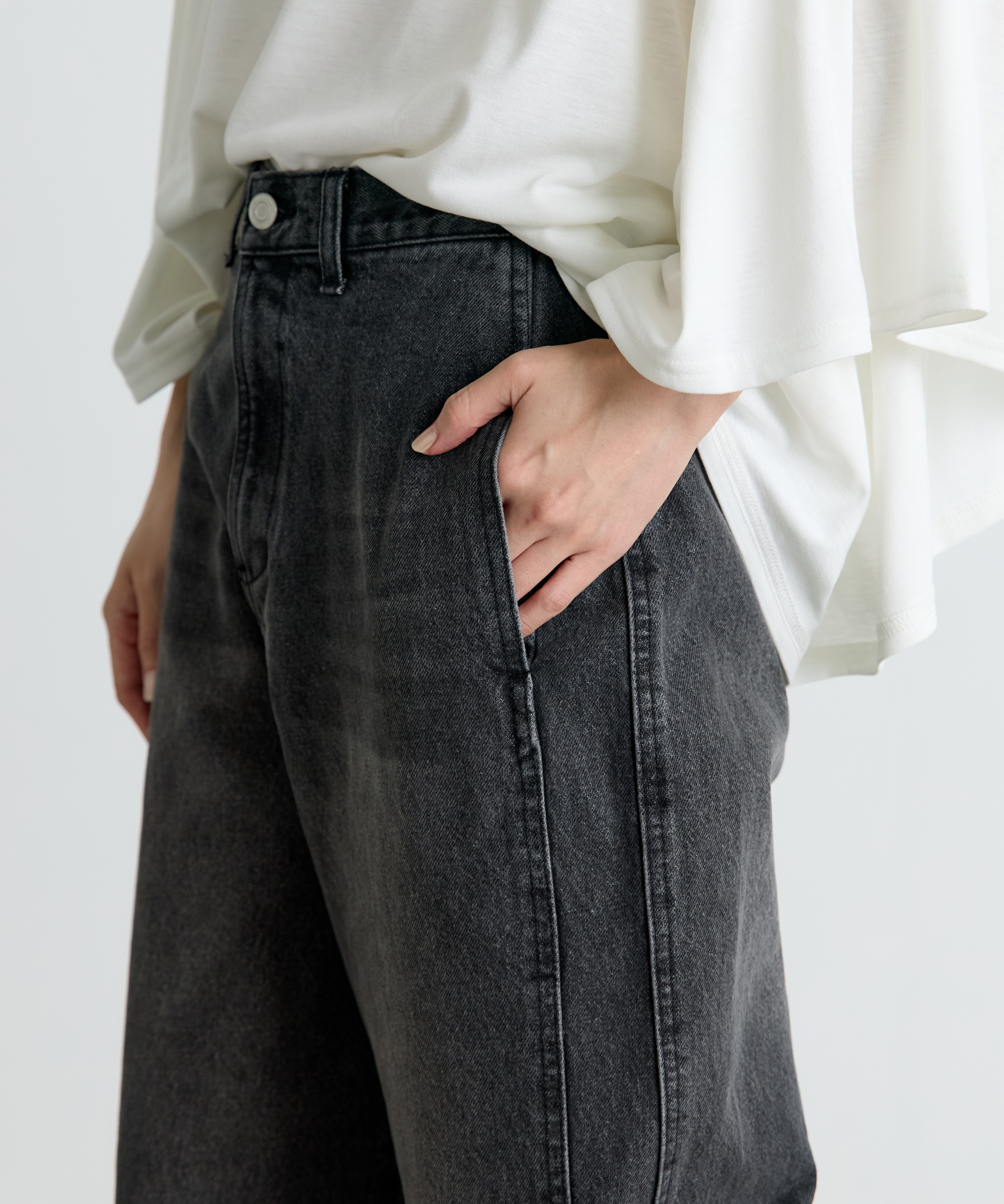 vintage side pocket denim Louren