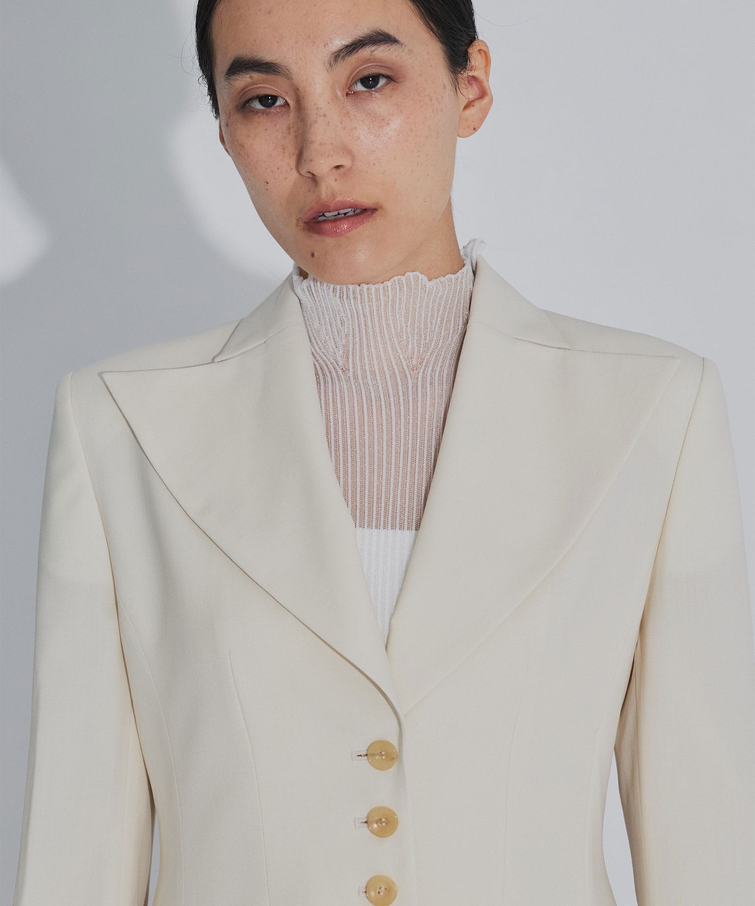 PLEATED PANEL JACKET FETICO