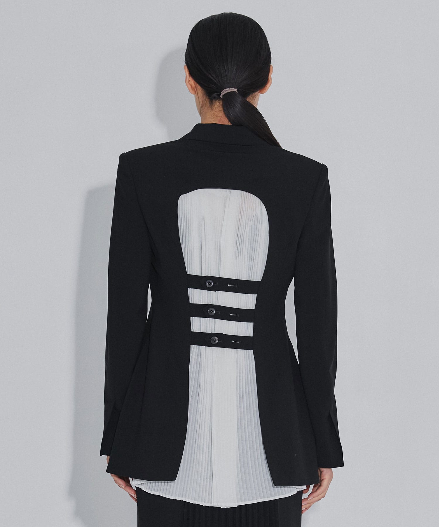 PLEATED PANEL JACKET FETICO