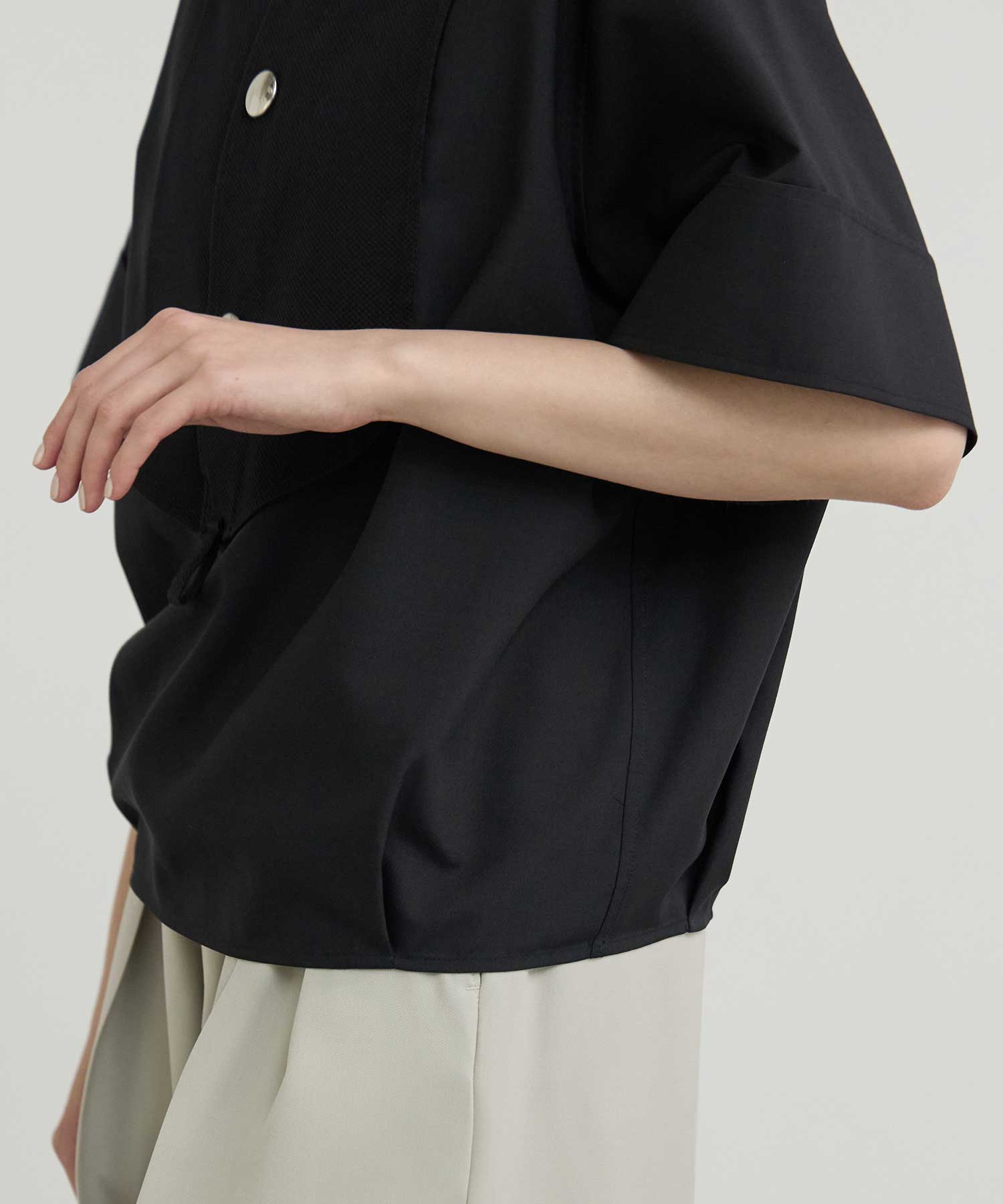 RERACS BIBIFRONT SHIRT SHORT SLEEVE THE RERACS