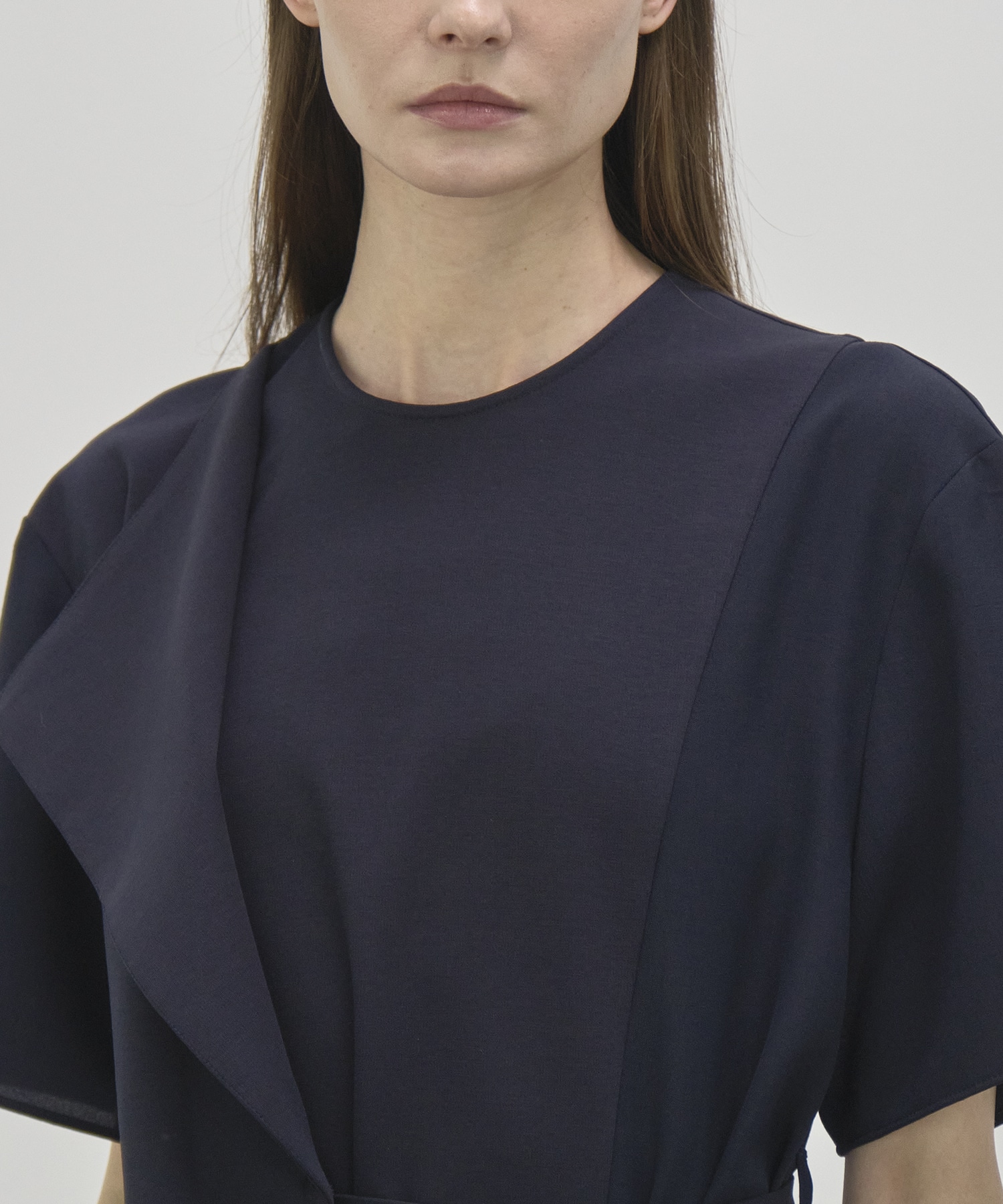 Heike combi tex jersey dress NV AKIRANAKA