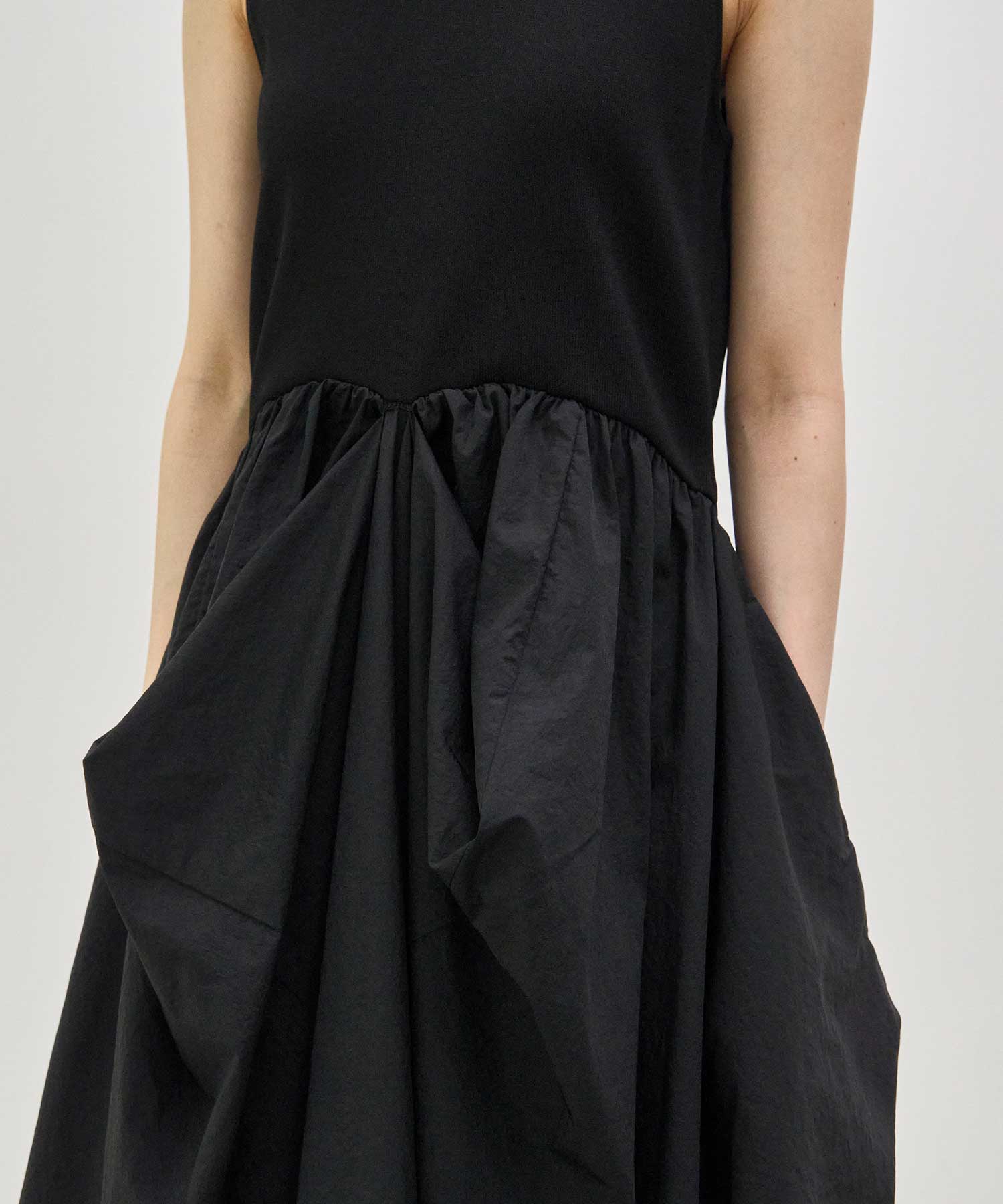 別注 docking coccon dress Louren