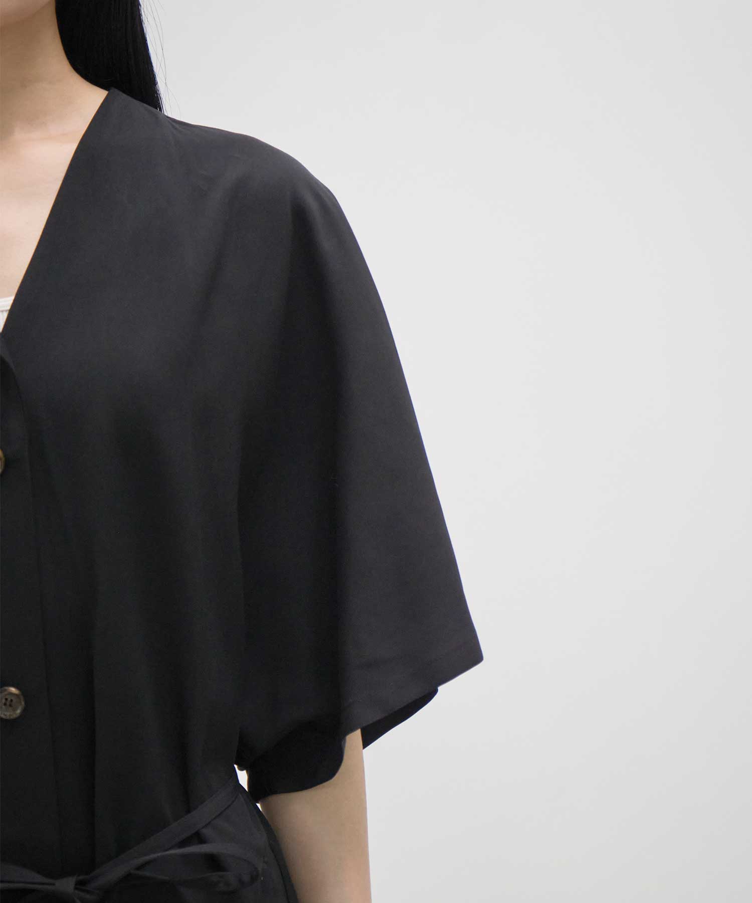 Ana asymmetry dress BK AKIRANAKA