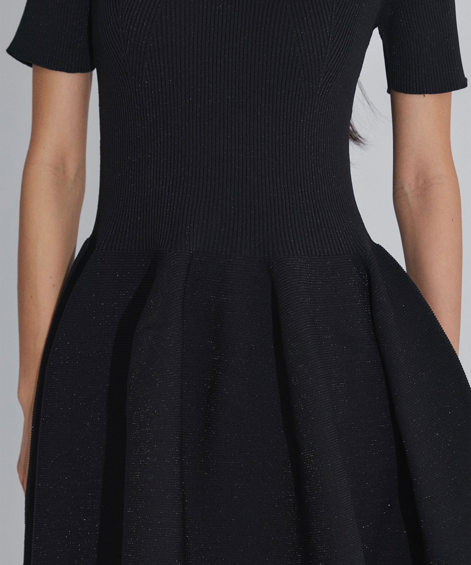 POTTERY GLITTER SHORT SLEEVE POLO DRESS CFCL