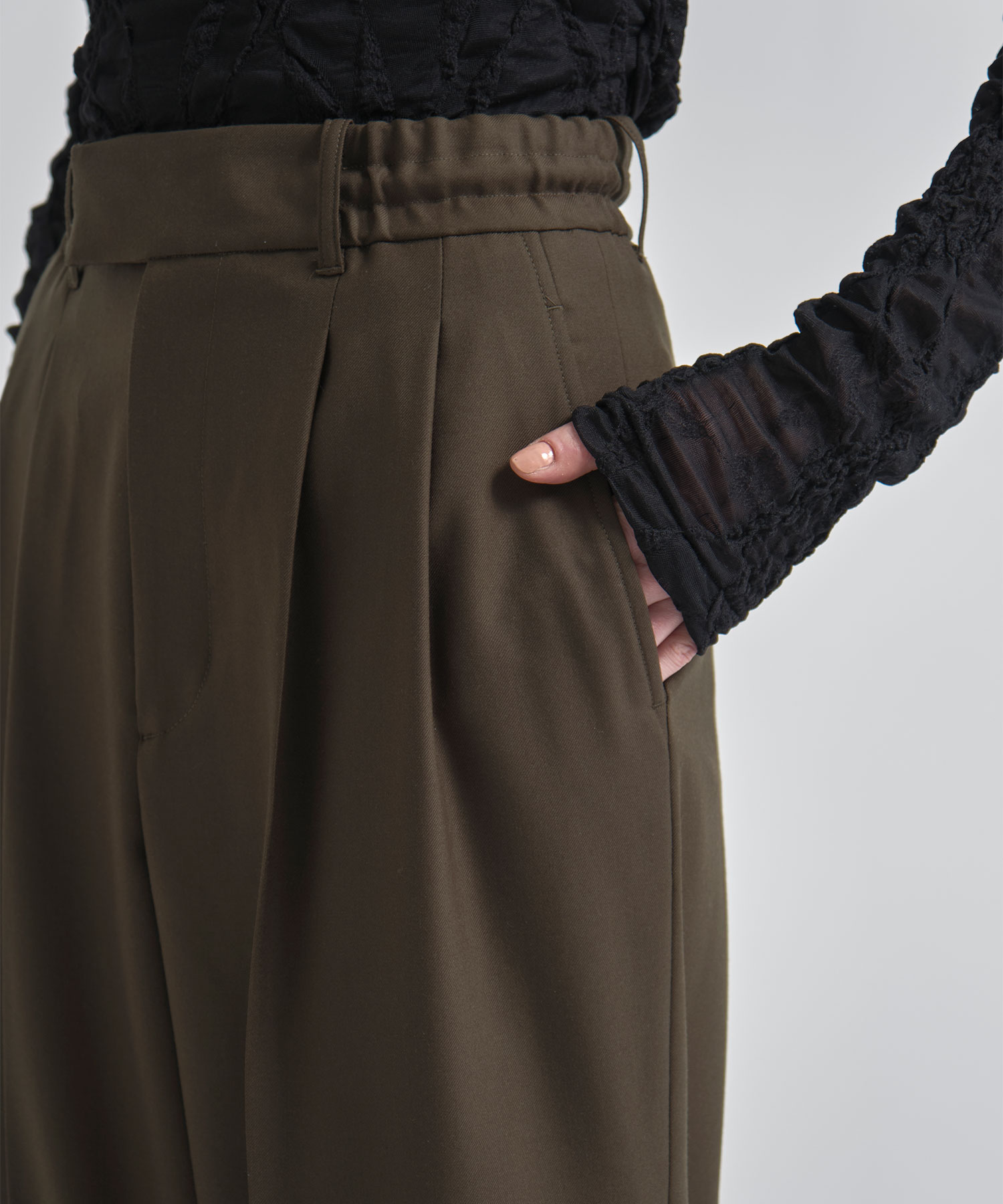 Wool Easy Pants INSCRIRE
