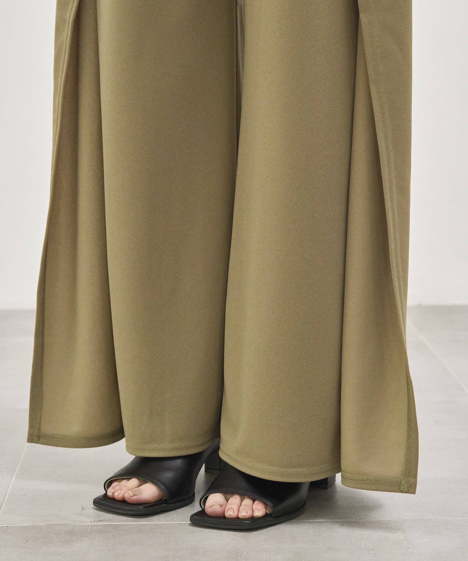 LUELLA WIDE-LEG WRAP TROUSERS COGTHEBIGSMOKE