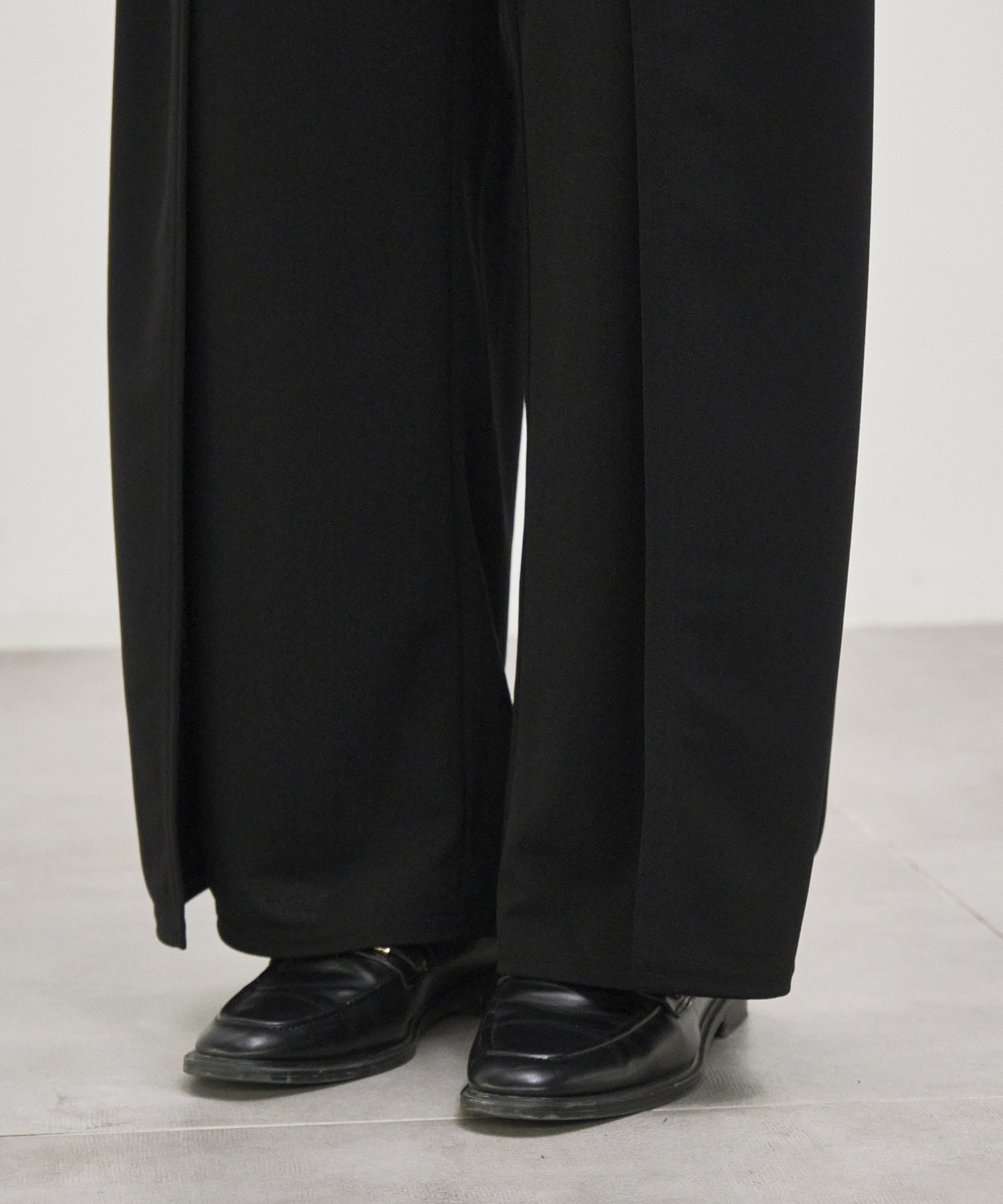 LUELLA WIDE-LEG WRAP TROUSERS COGTHEBIGSMOKE