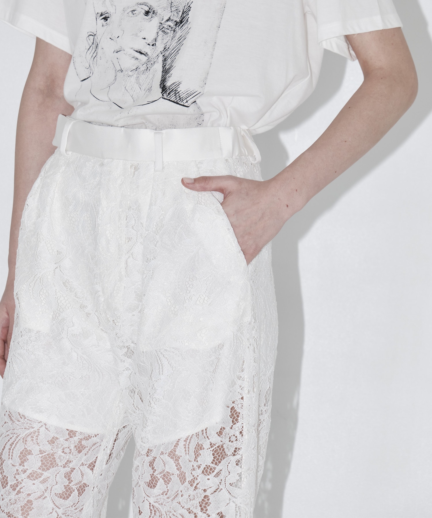 2 piece Lace Pants THE TOKYO