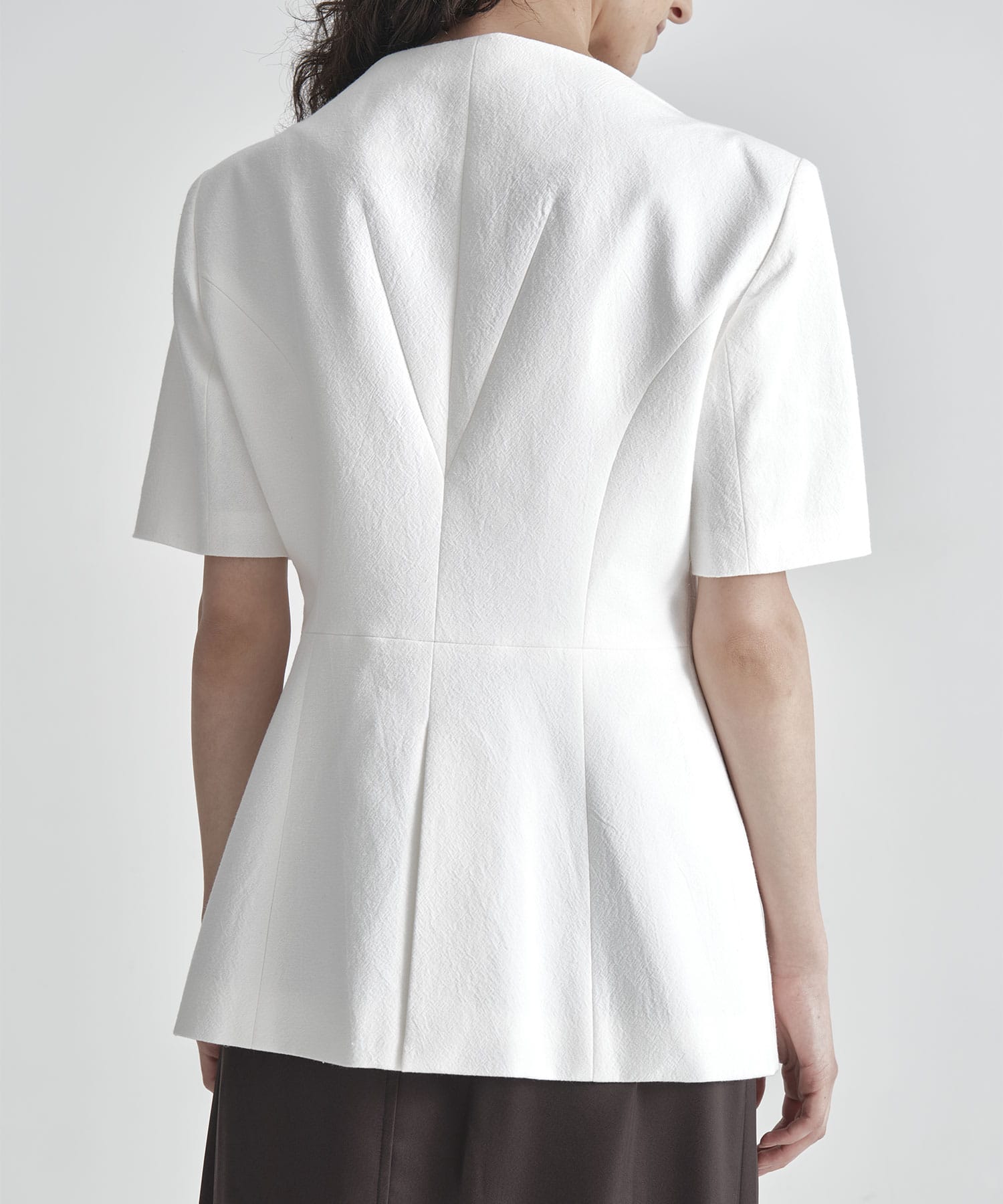 Sesilia half sleeve jacket AKIRANAKA