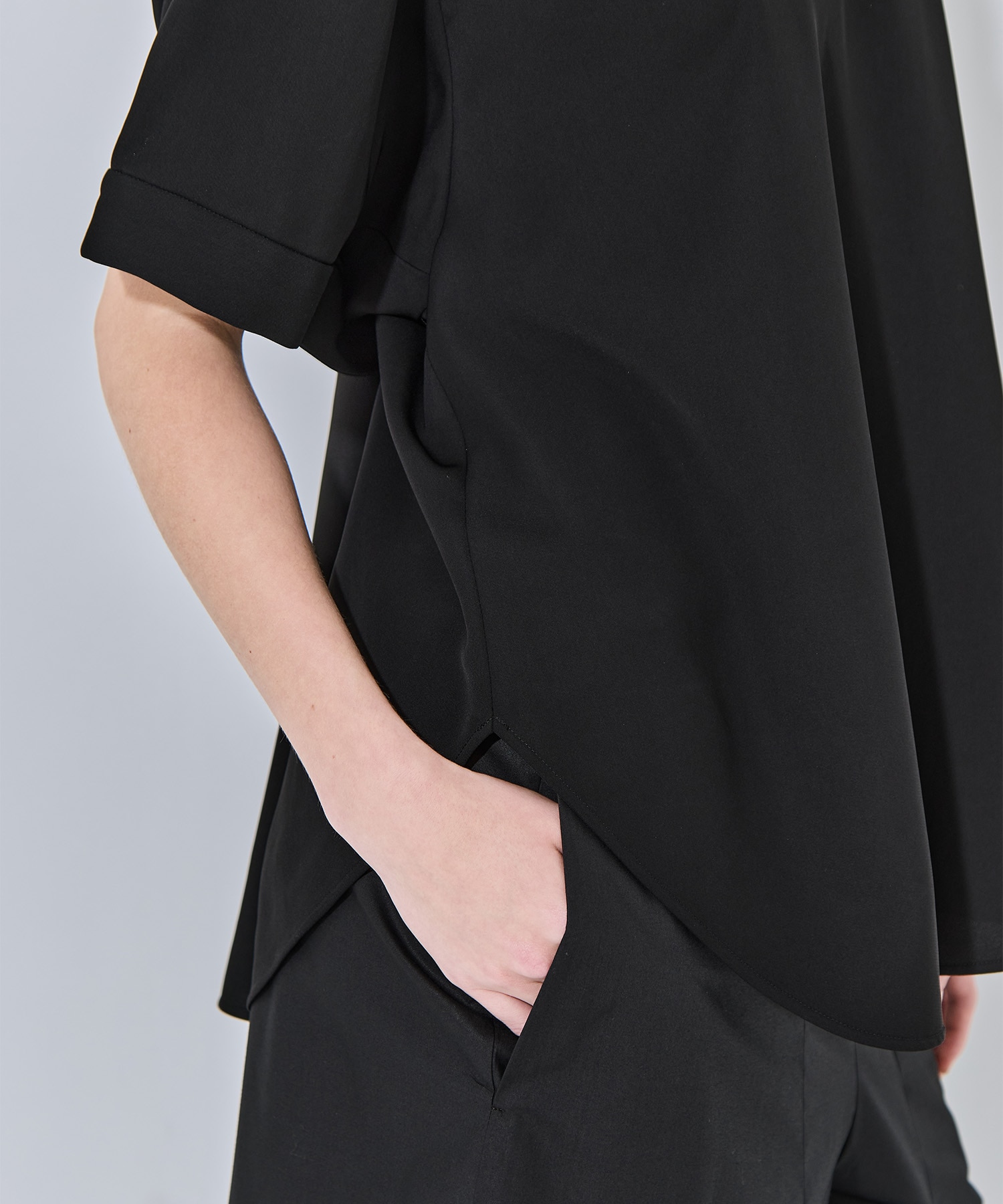 WING-SLEEVES PULLOVER ENFOLD