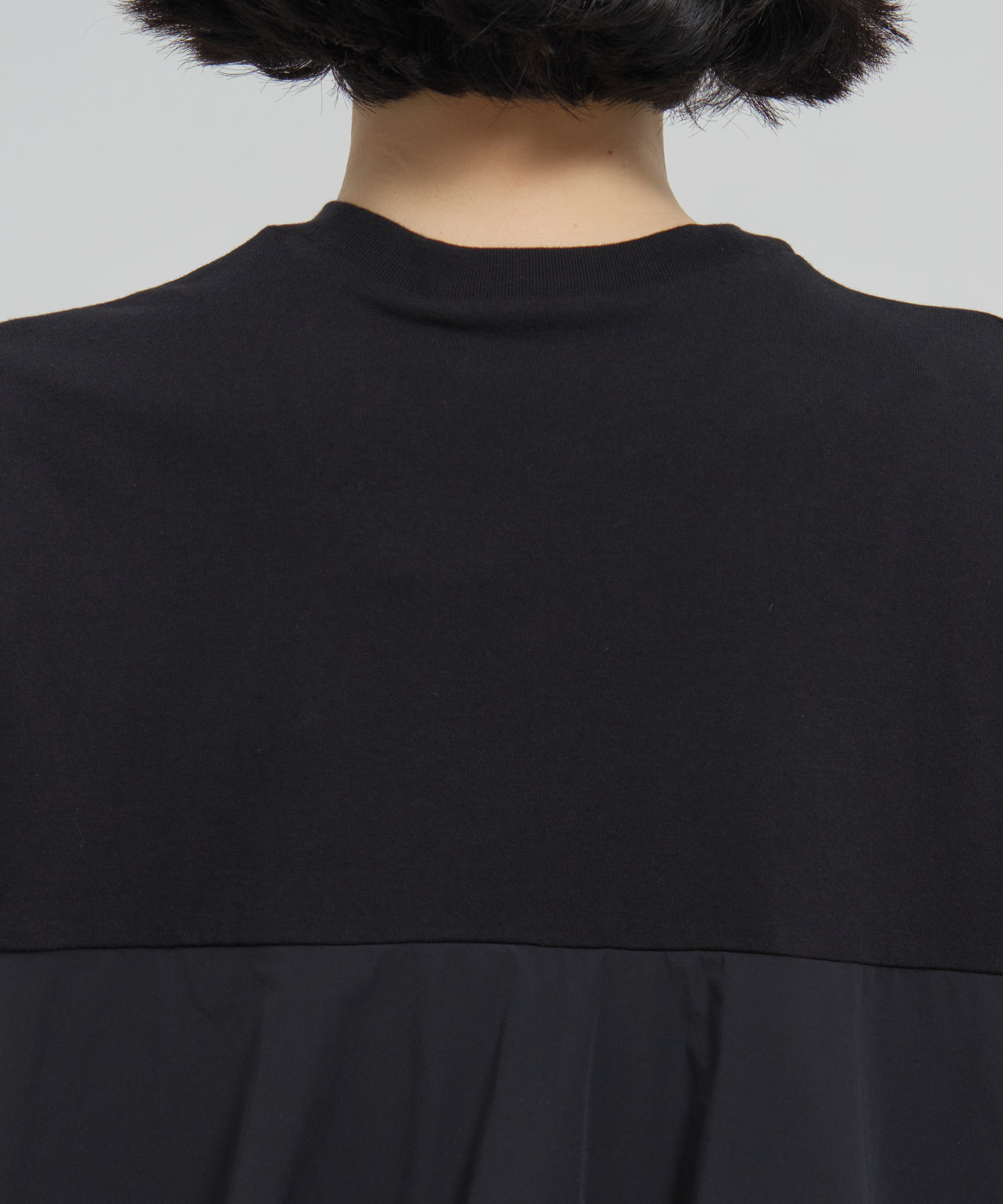 woven combinatin t-shirt nagonstans