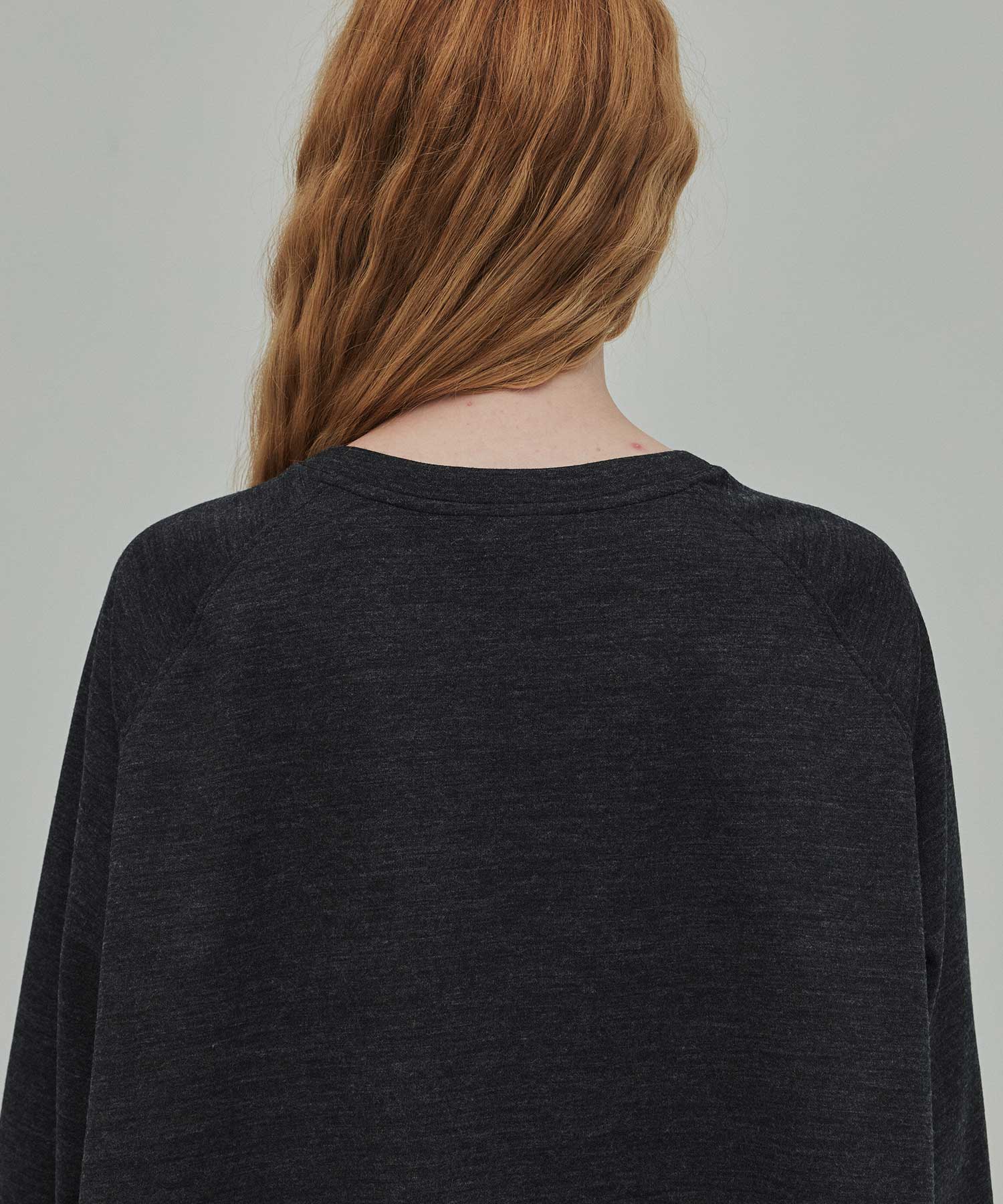 RERACS A-LINE SHORT RAGLAN SWEAT THE RERACS